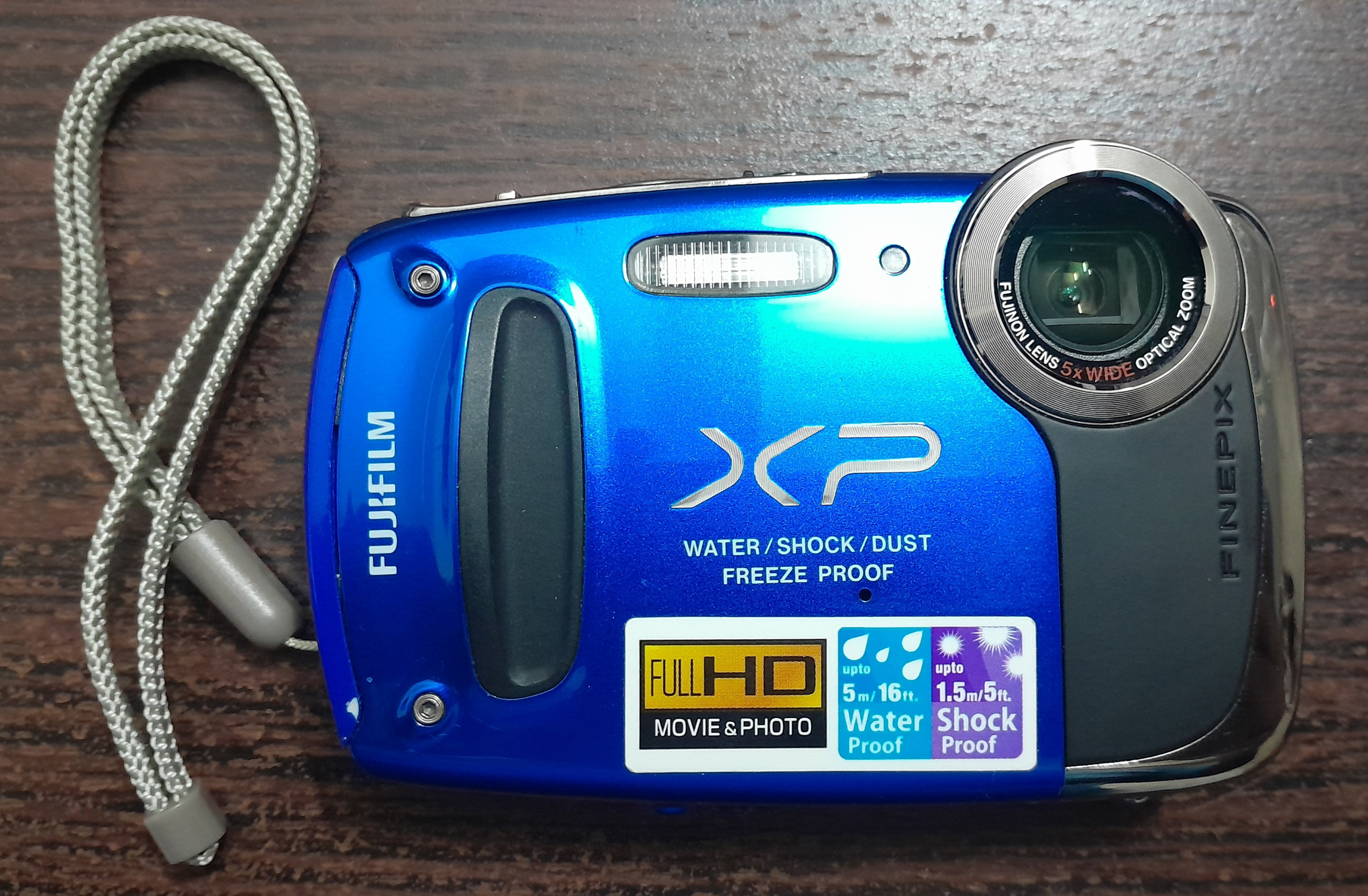 دوربین عکاسی فوجی ضدآب ضربه انجمادودرحدنوFUJI XP50