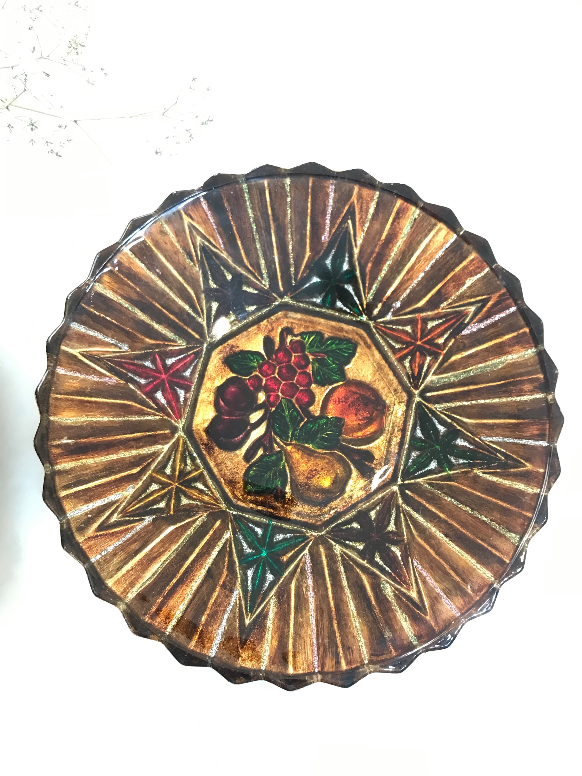 ظرف امریکایی ویترای رنگ شده