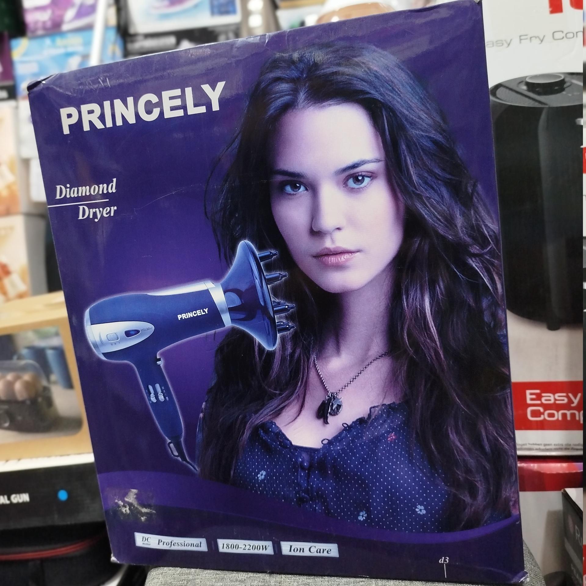 سشوار پرنسلی دیسپانسر دار مدل 206