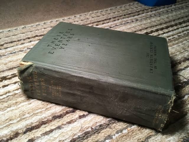 کتاب ،THE EVENTFUL YEARS