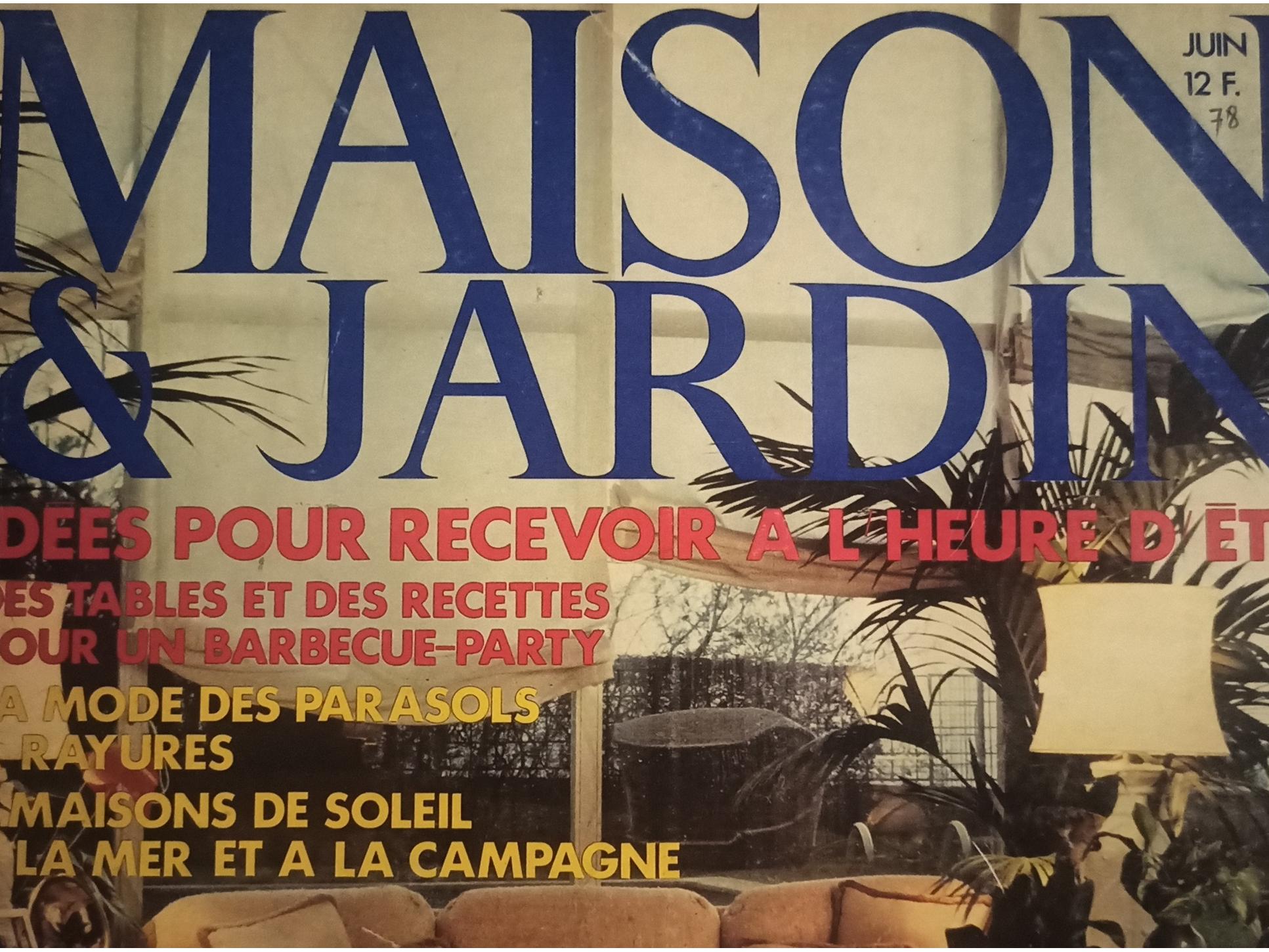 نشریه MAISON JARDIN