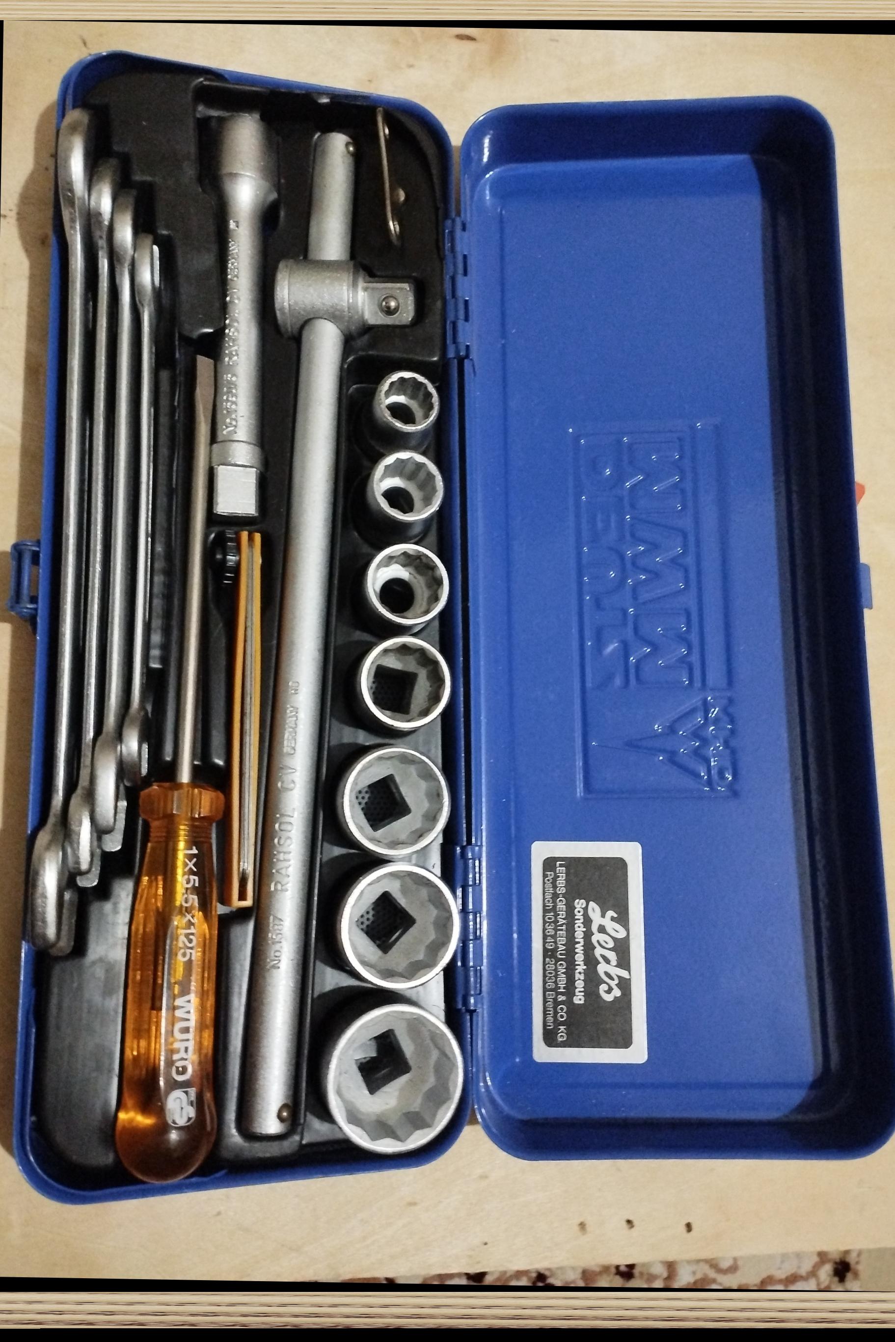 جعبه بکس و ابزار آلمانی مخصوص تعمیرات