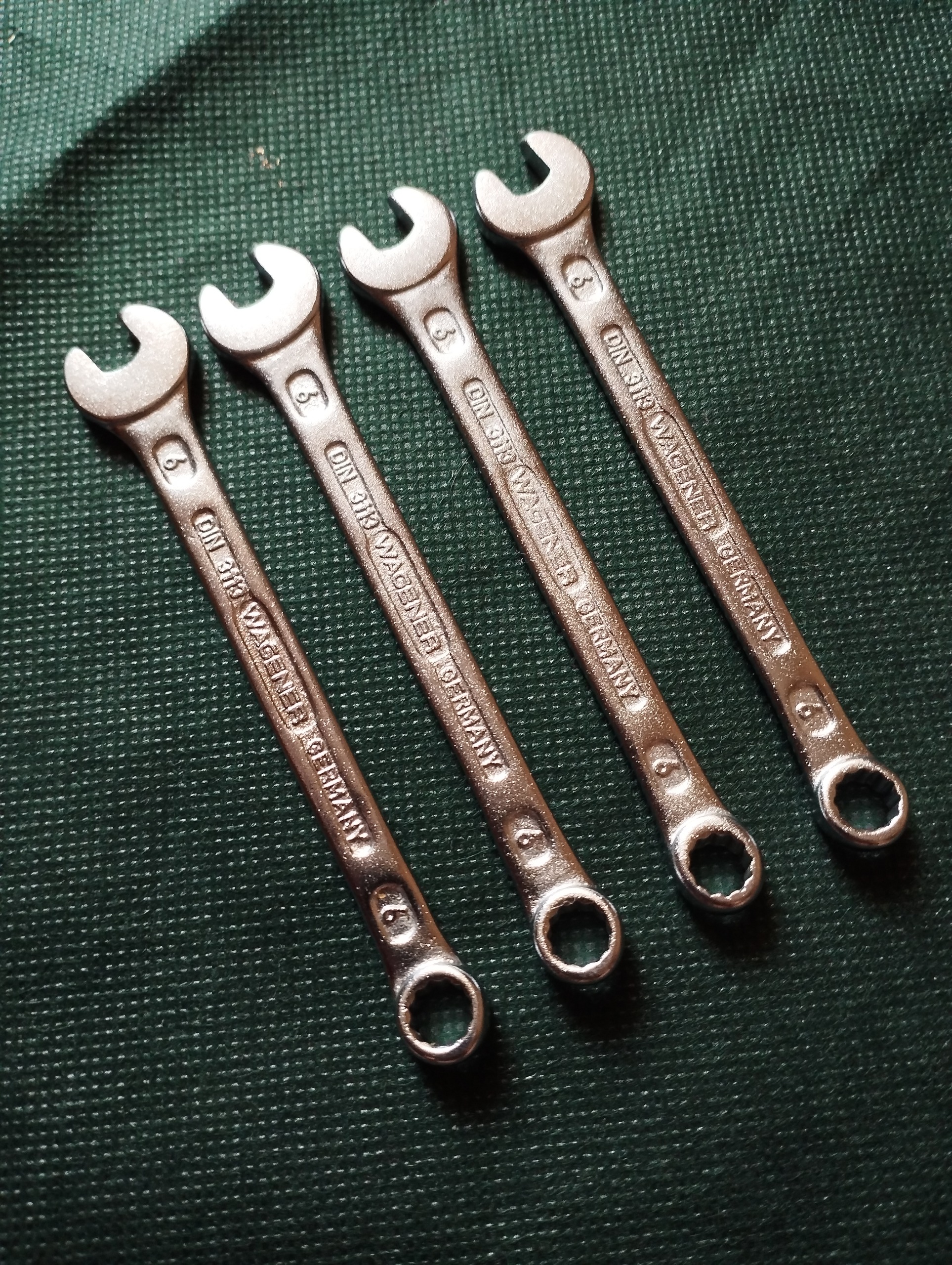 آچار یکسر رینگ واگنر آلمانی سایز 6