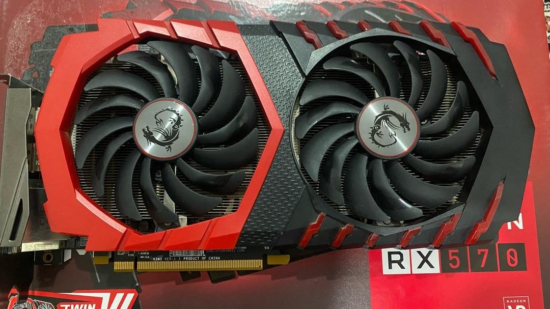 کارت گرافیک rx 570 پلمپ
