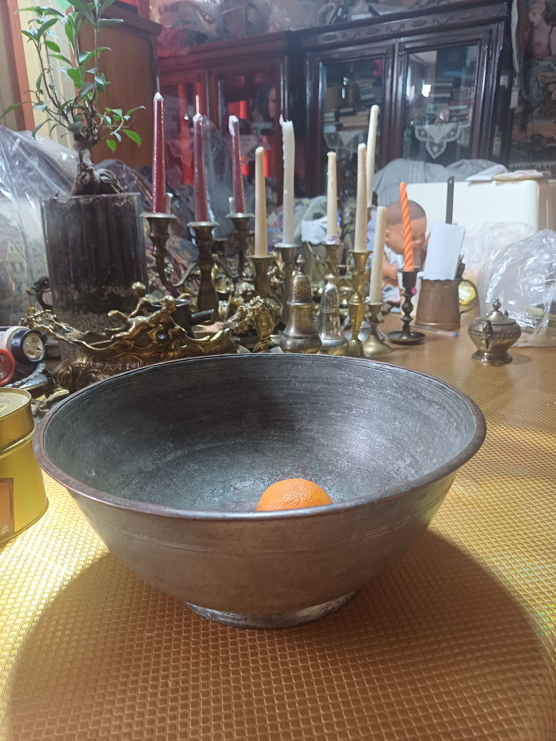 کاسه بزرگ مسی