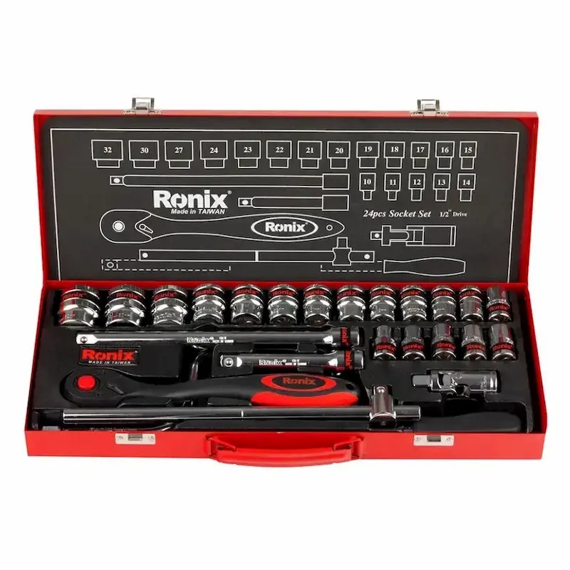 جعبه بکس 24 پارچه رونیکس مدل RH-2624 - دوازده پر