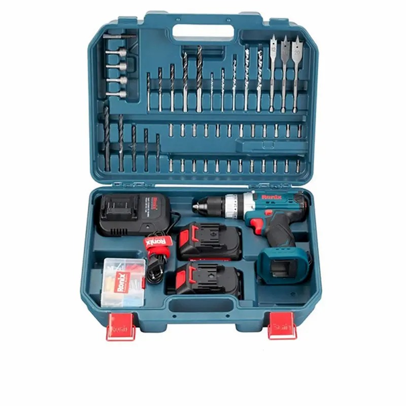 کیت دریل شارژی 20 ولت رونیکس مدل RS-8619