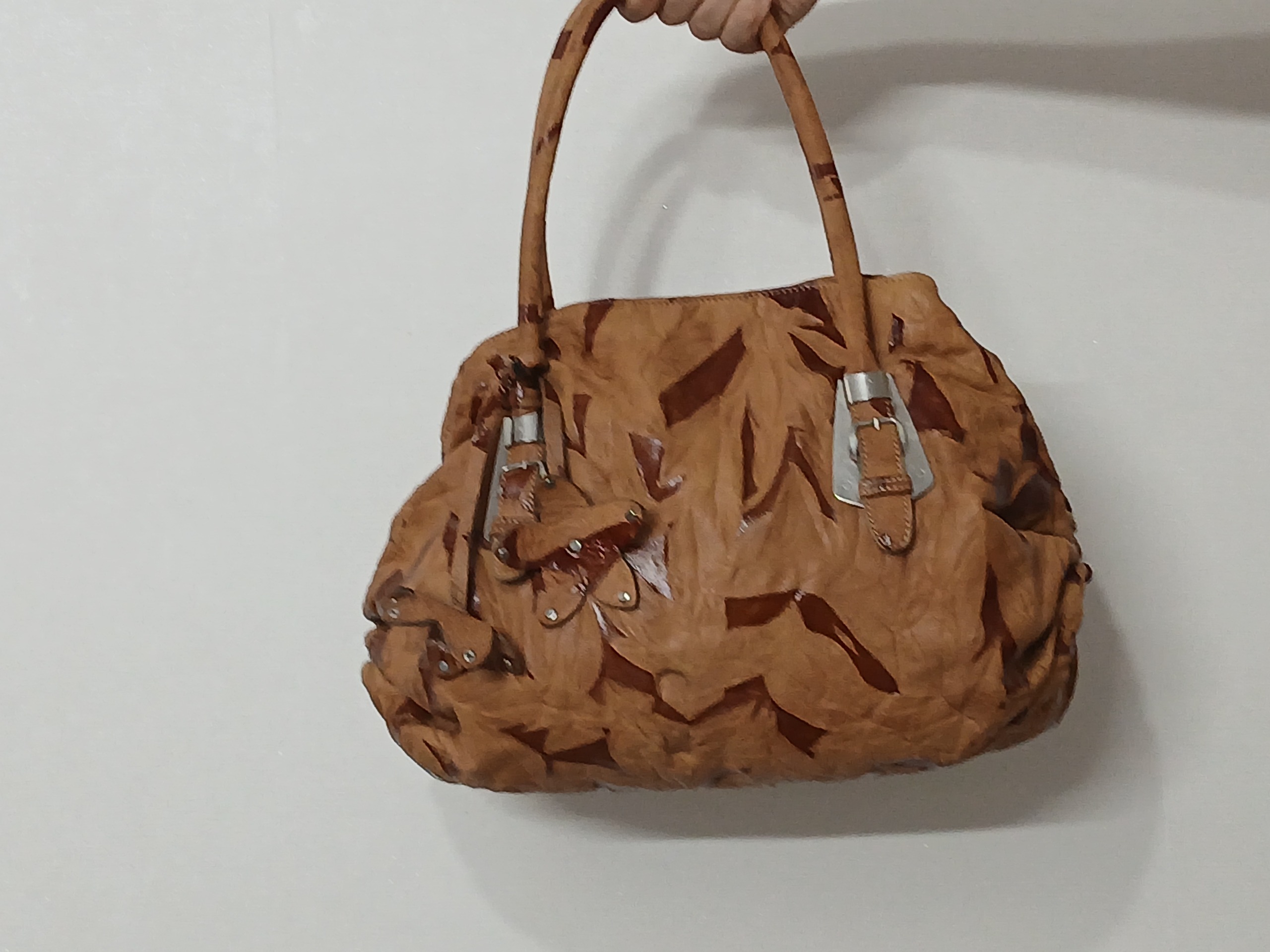کیف زنانه چرم طبیعی مدل دستی