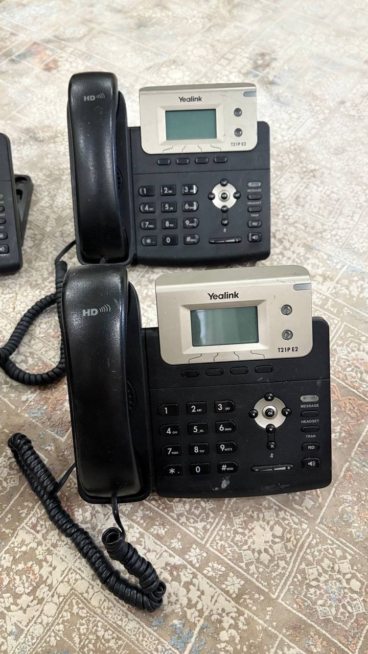 تلفن تحت شبکه یالینک Voip Yealink SIP-T21P E2