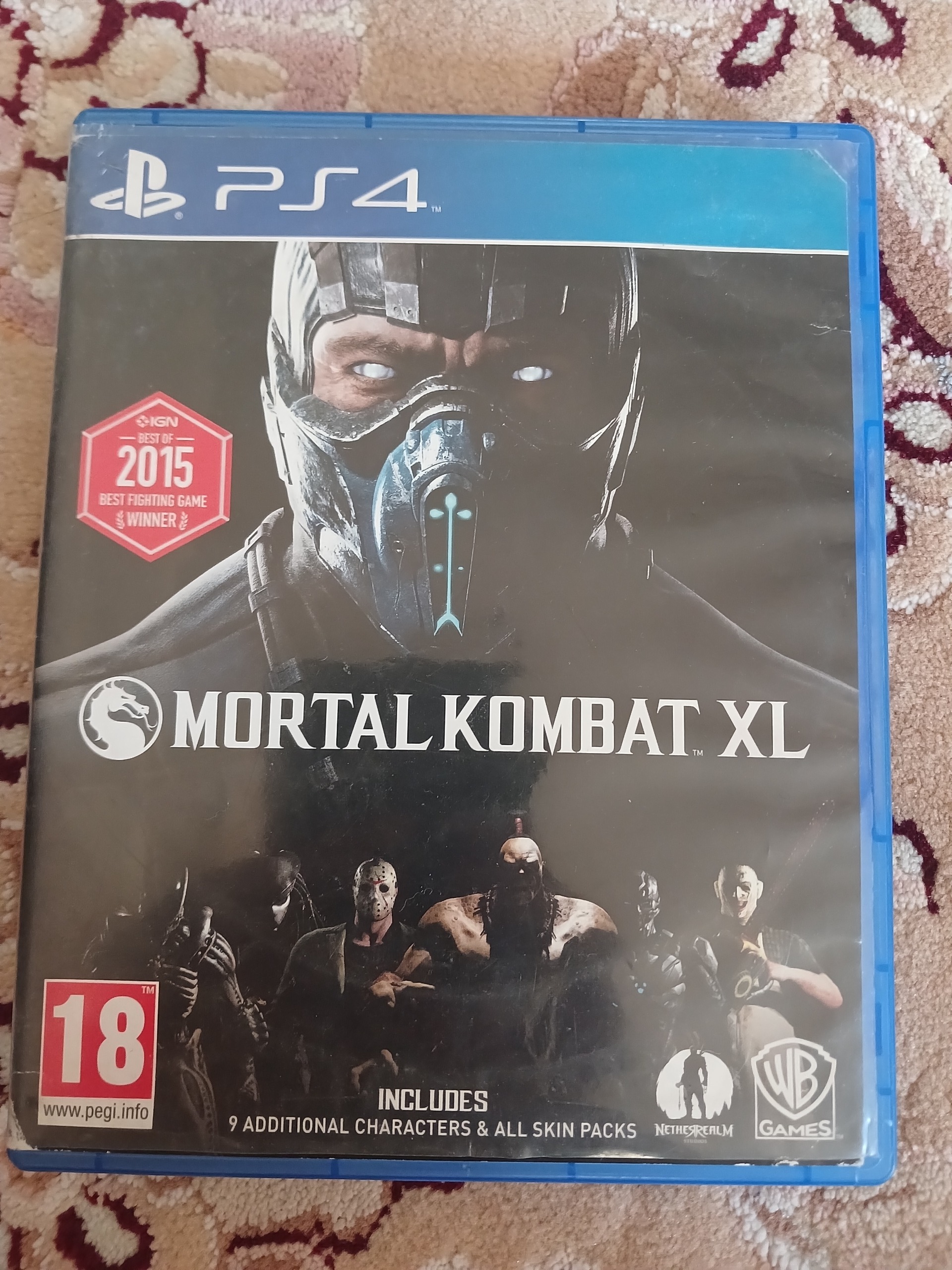 بازی ps4 مورتال کمبت ایکس ال