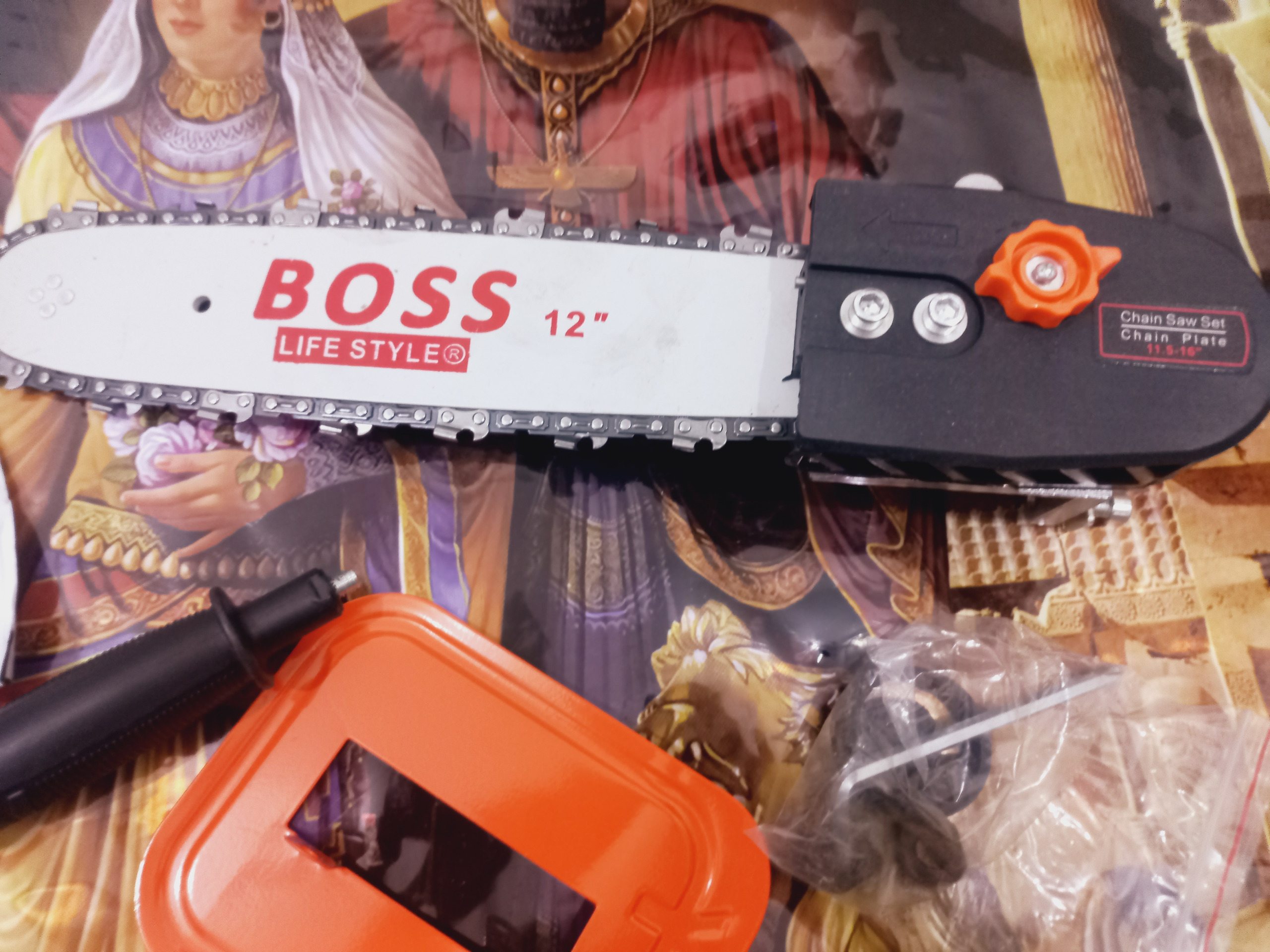 مبدل مینی فرز به اره زنجیری اتوماتیک  باس Boss