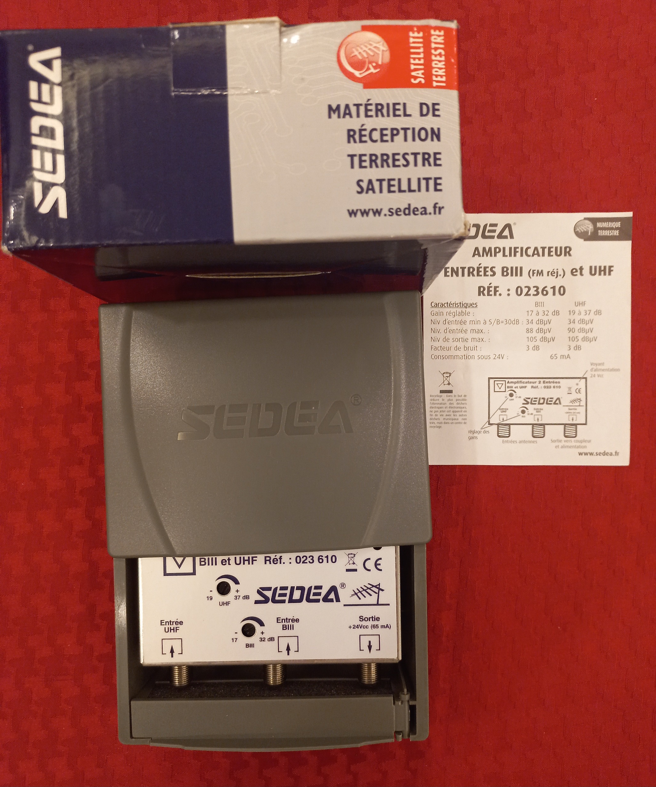تقویت کننده تلویزیون SEDEA فرانسه