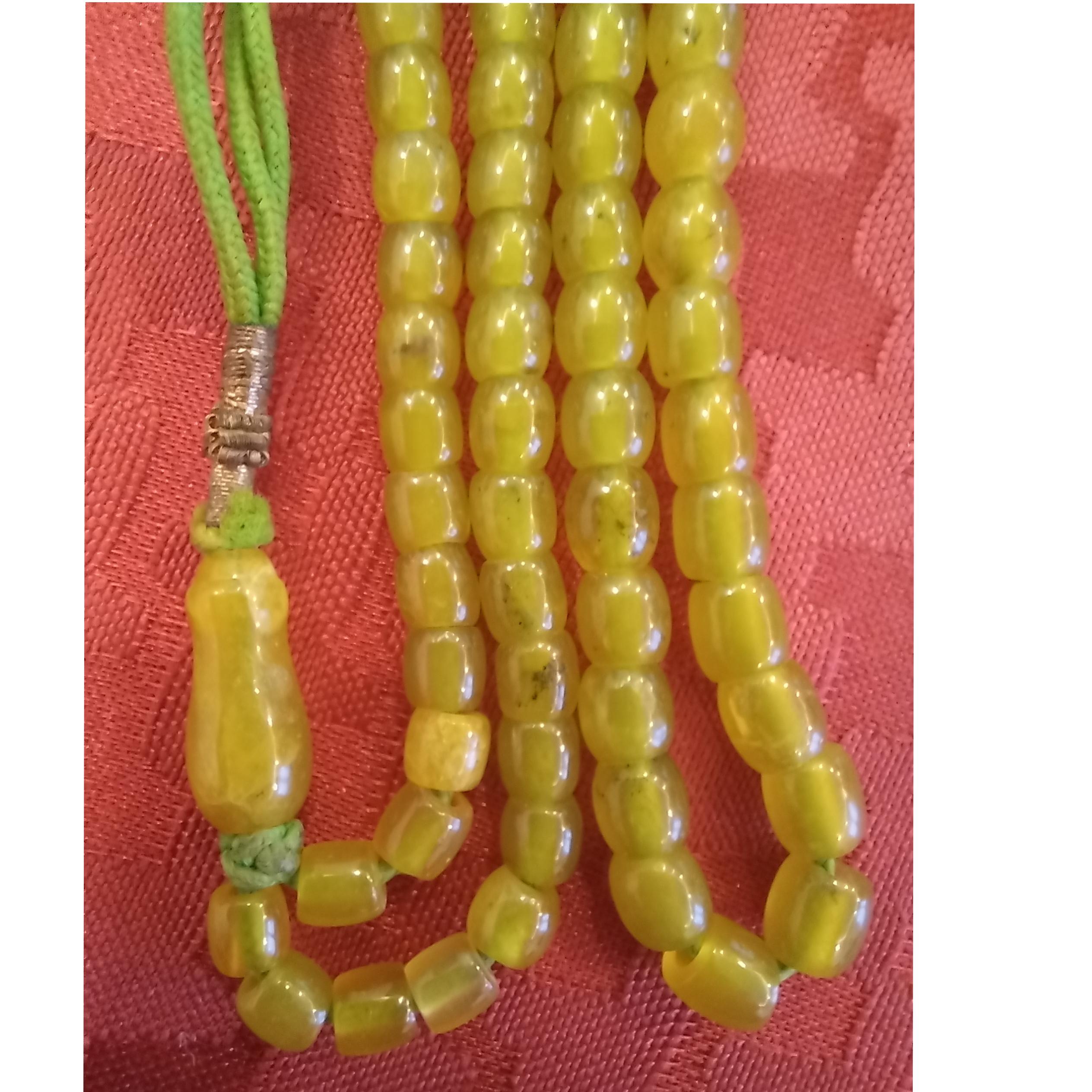 تسبیح قدیمی 101 دانه قاجار