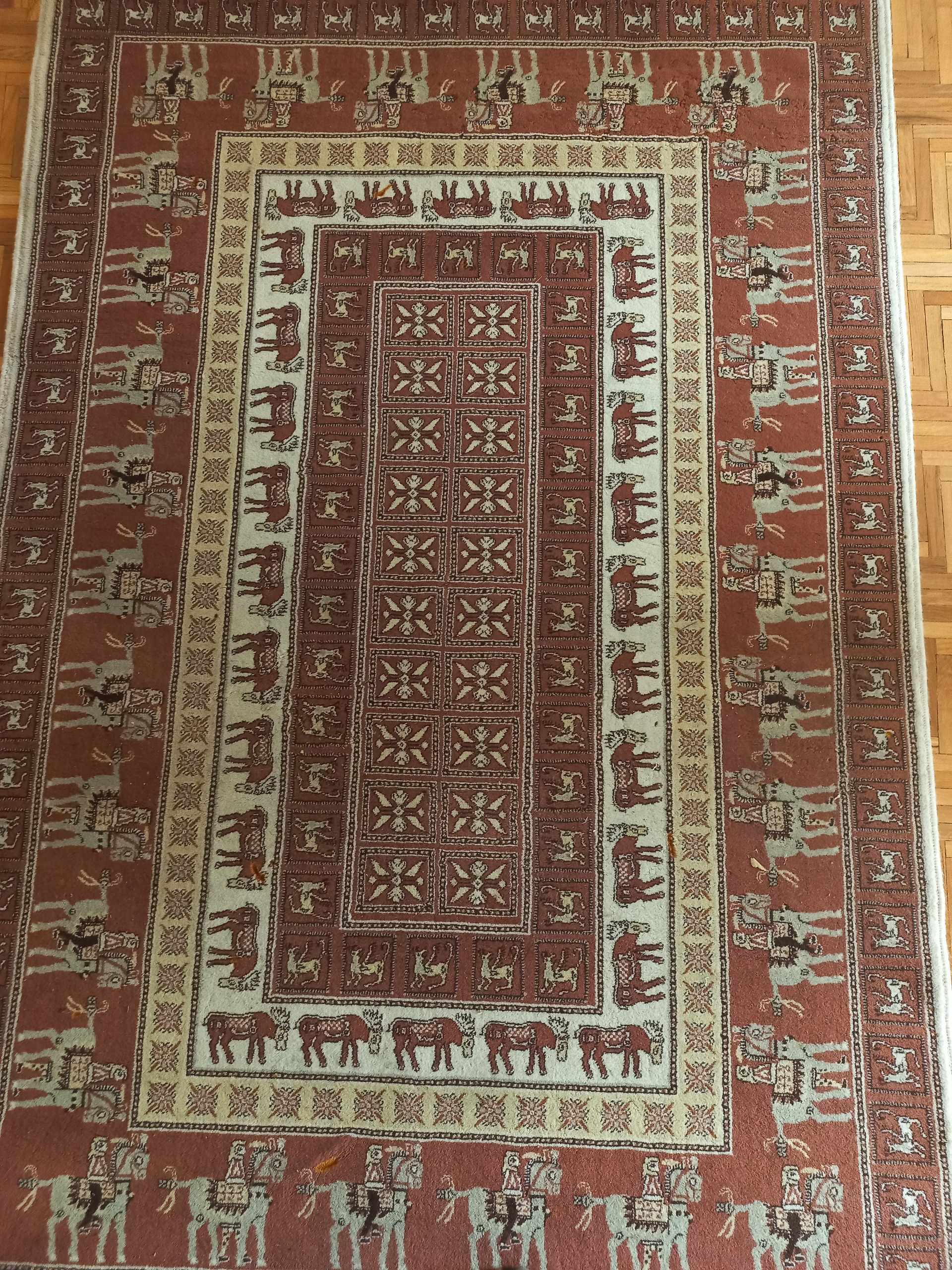 قالیچه ماشینی شسته شده 230×150 سانتیمتر