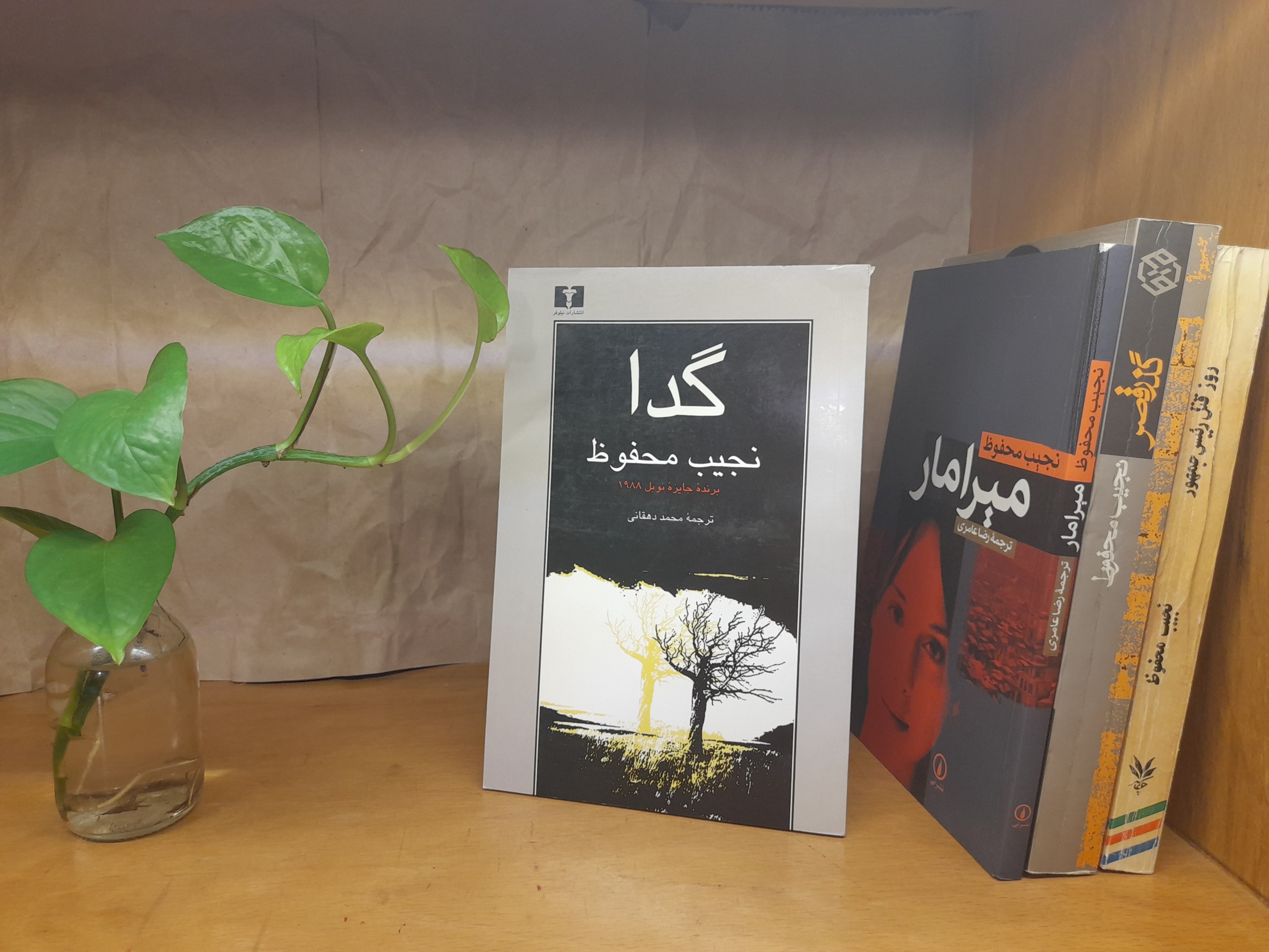 گدا نوشته نجیب محفوظ نشر نیلوفر