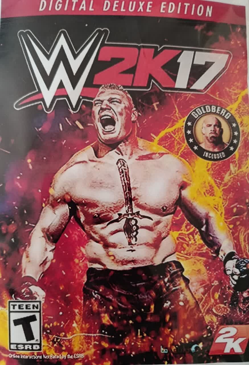بازی کامپیوتری گرافیک بالا WWE 2017