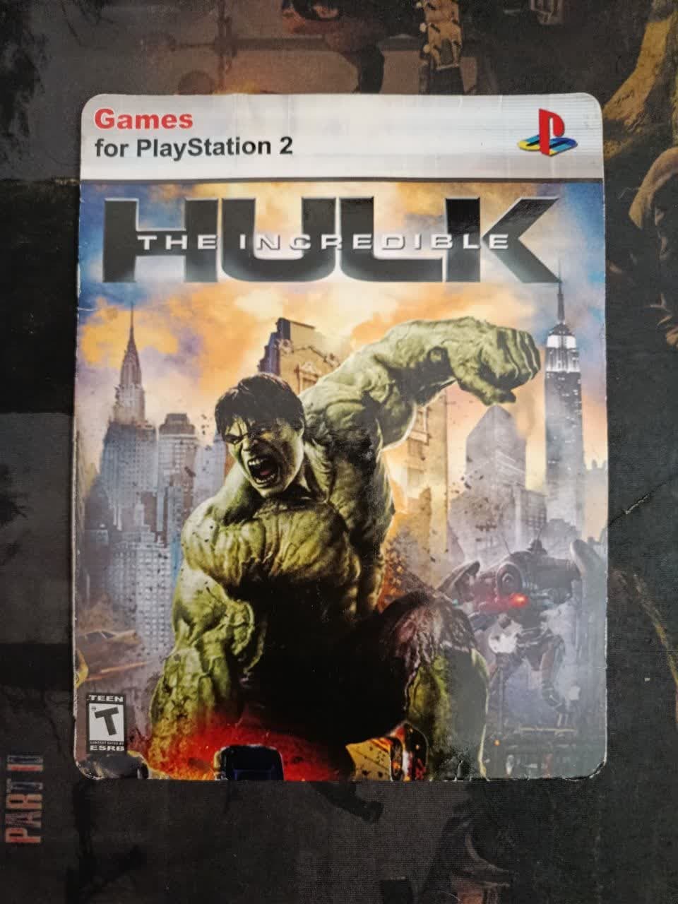 بازی پلی استیشن 2 HULK THE INCREDIBLE