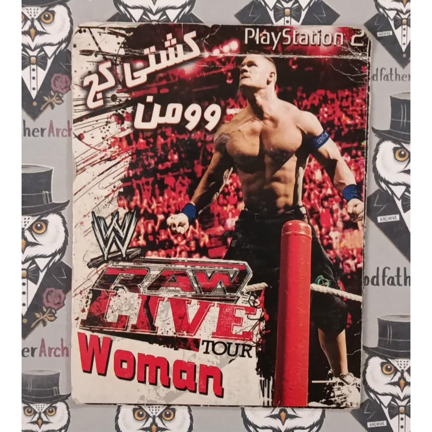 بازی پلی استیشن 2 WWE WOMAN