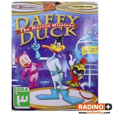 بازی پلی استیشن 2 DAFFY DUCK THE MARVIN MISSIONS