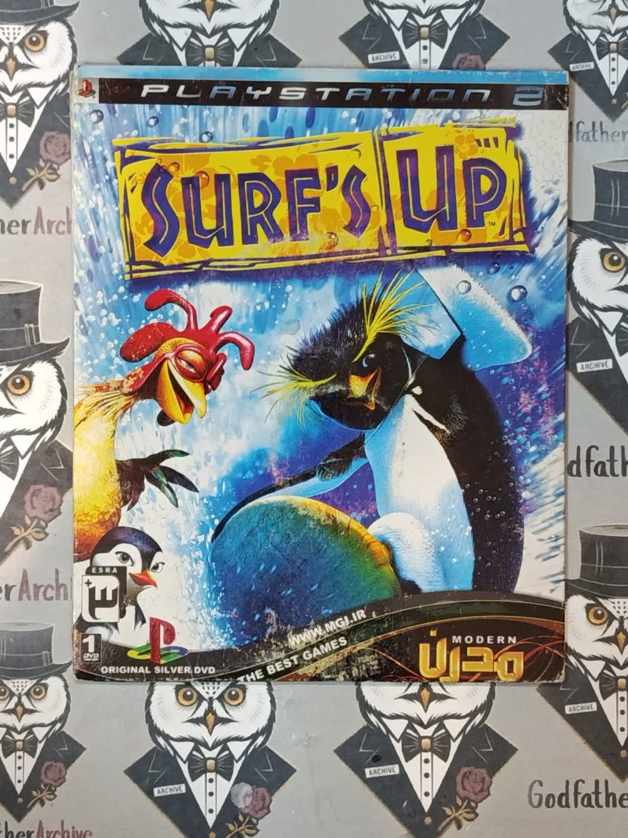 بازی پلی استیشن 2 SURS S UP طلایی DVD