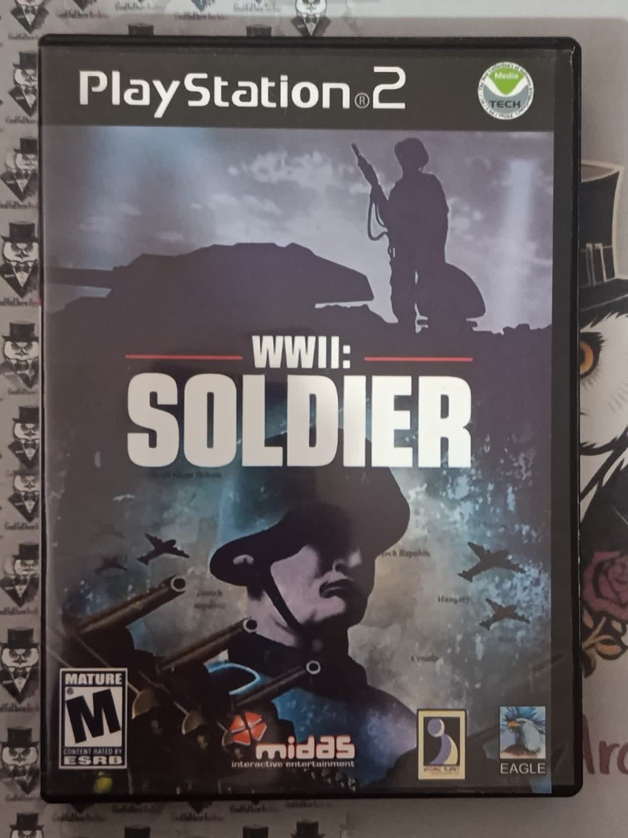 بازی پلی استیشن 2 اورجینال WWII SOLDIER
