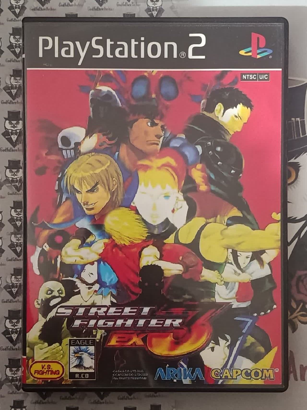 بازی پلی استیشن 2 اورجینال STREET FIGHTER EX 3