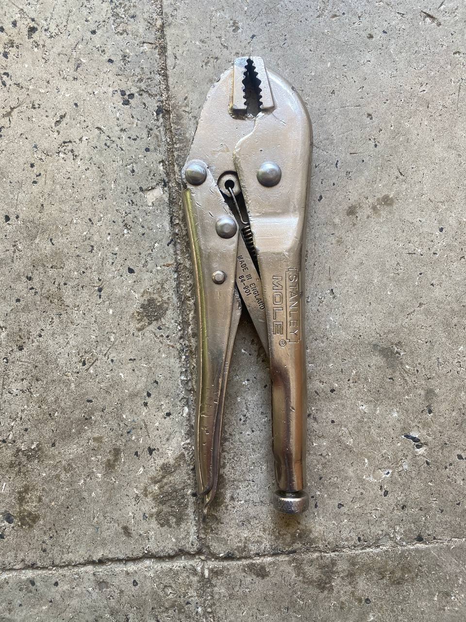 انبر قفلی استنلی انگلیس کله گاوی