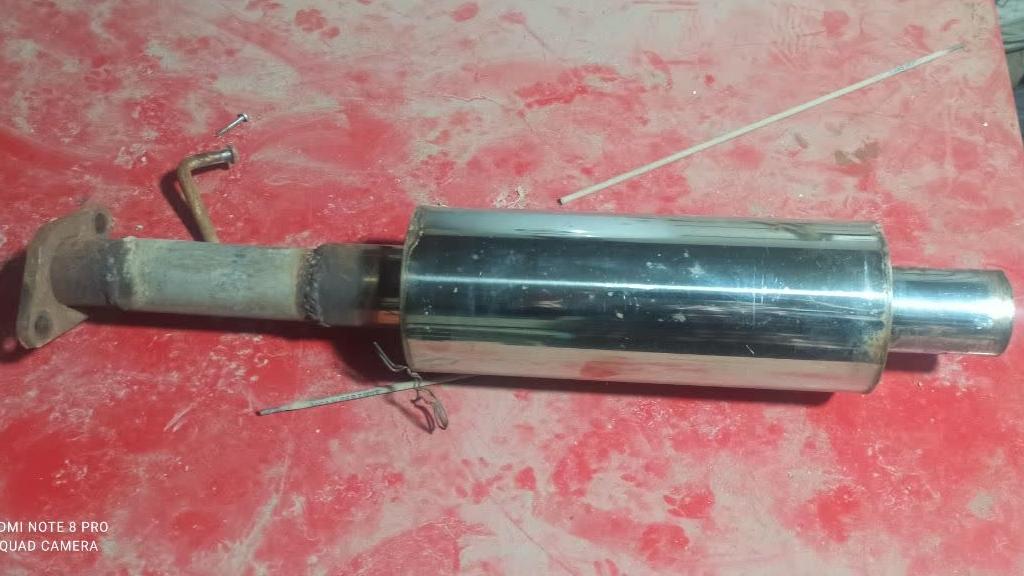 منبع اگزوز استیل 106 کوچک