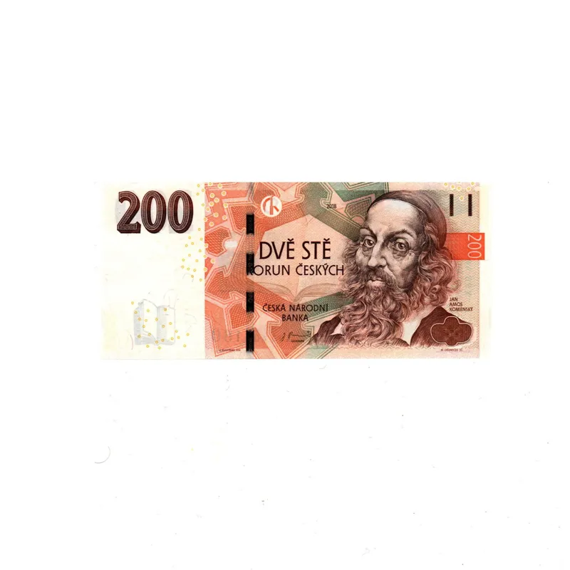 اسکناس 200 کرون چک کمیاب