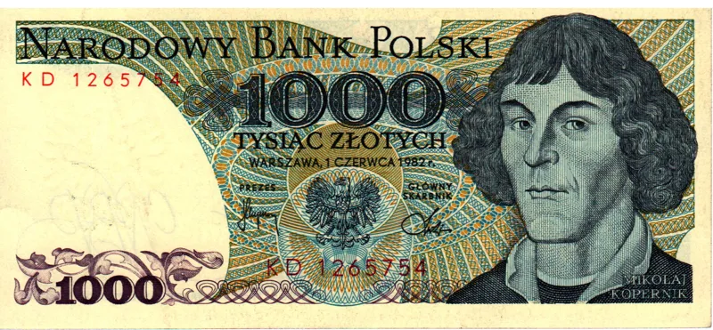 اسکناس 1000 زلوتی لهستان