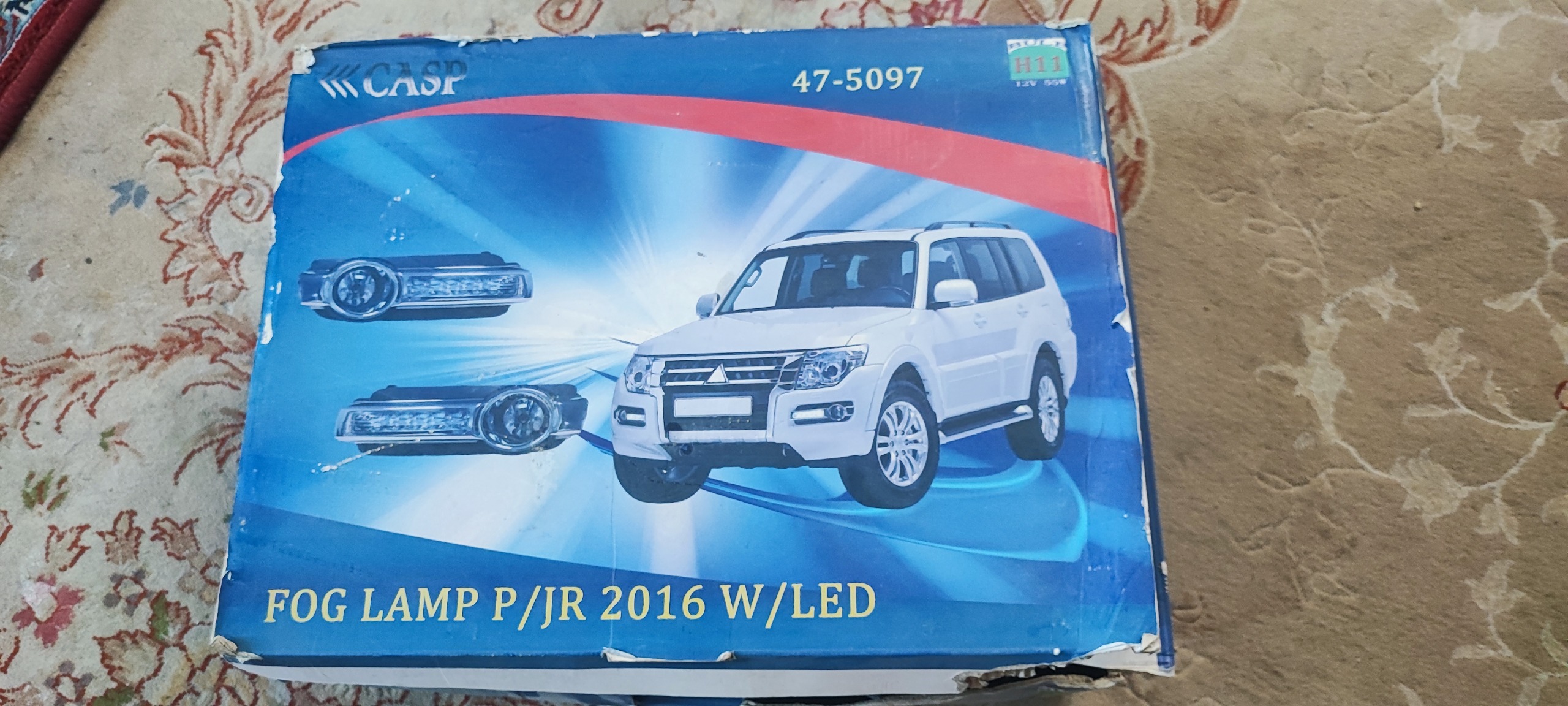 پروژکتور و مه شکن ماشین میتسوبیشی پاجیرو 2016
