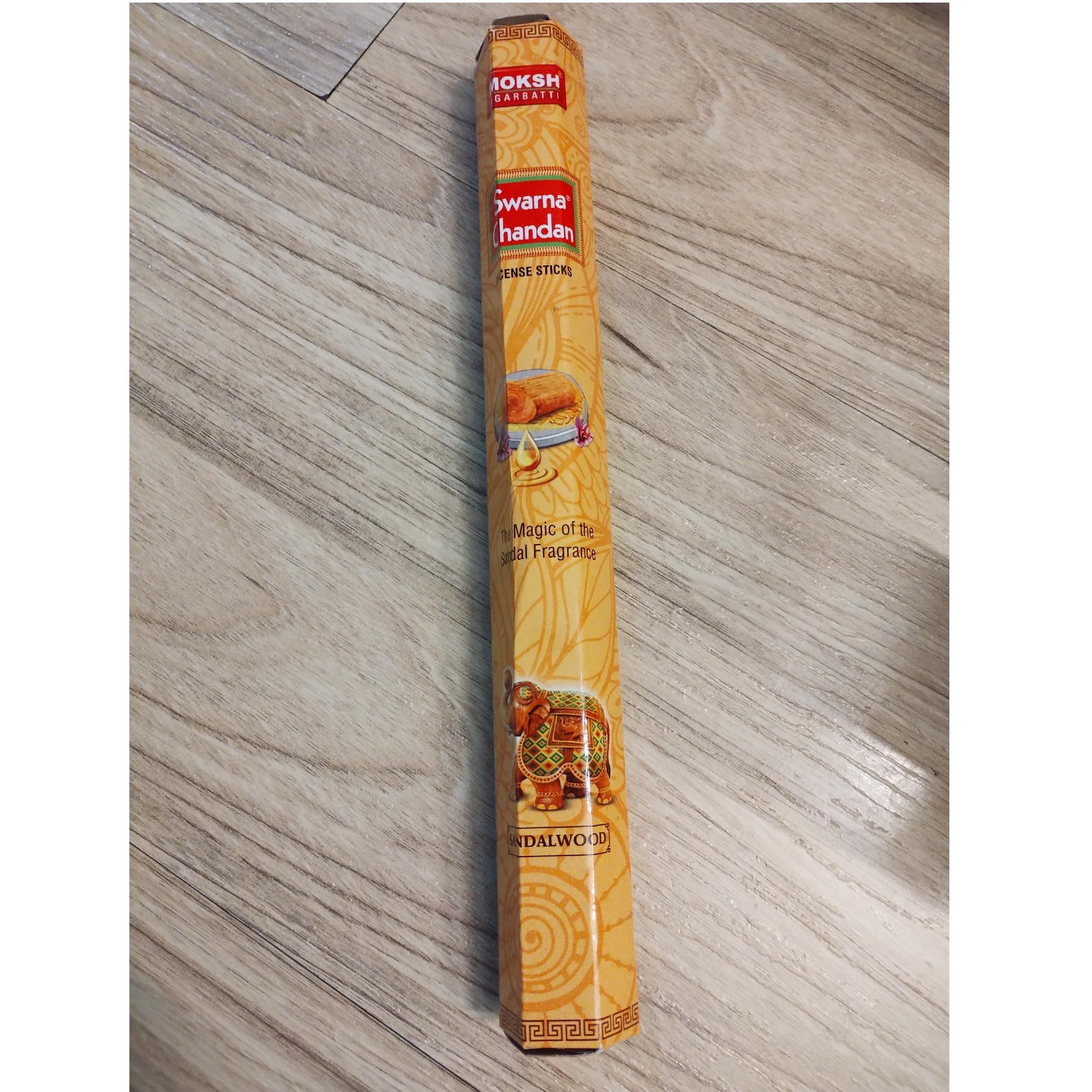 عود چوب صندل Moksh بسته 20 عددی