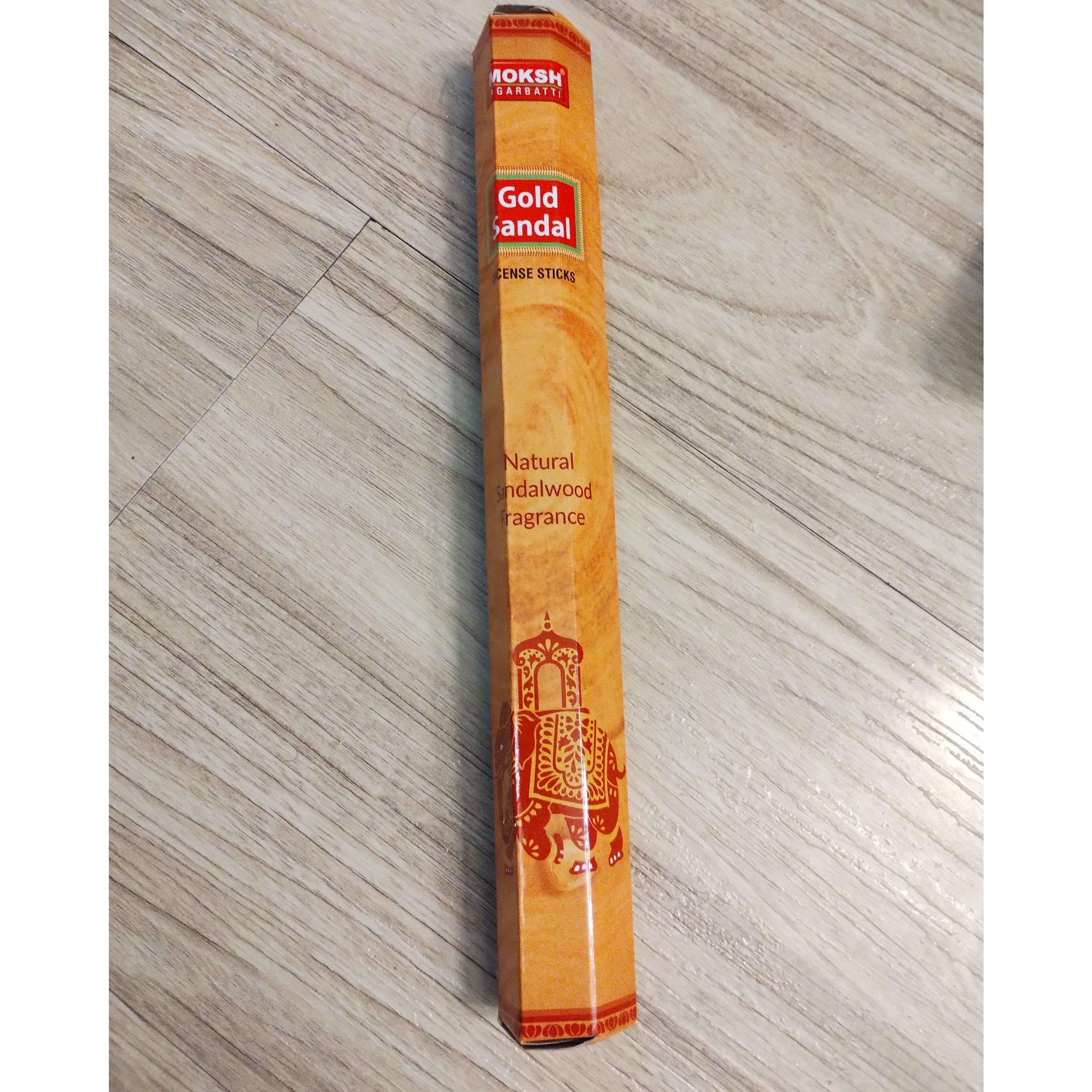 عود چوب صندل طلایی Moksh