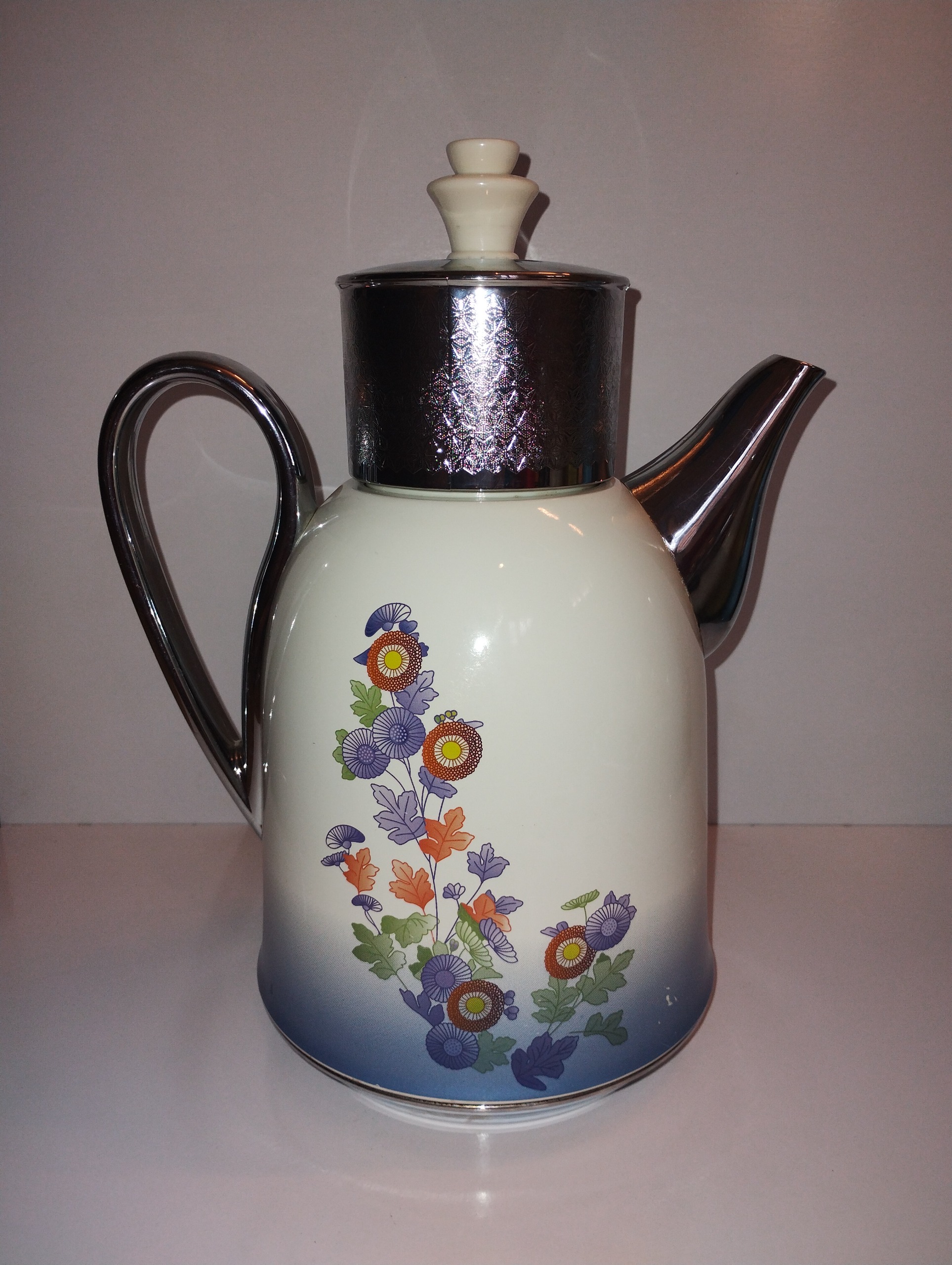 فلاسک چای گلدار طرح ژاپنی (PRC) بسیار شیک