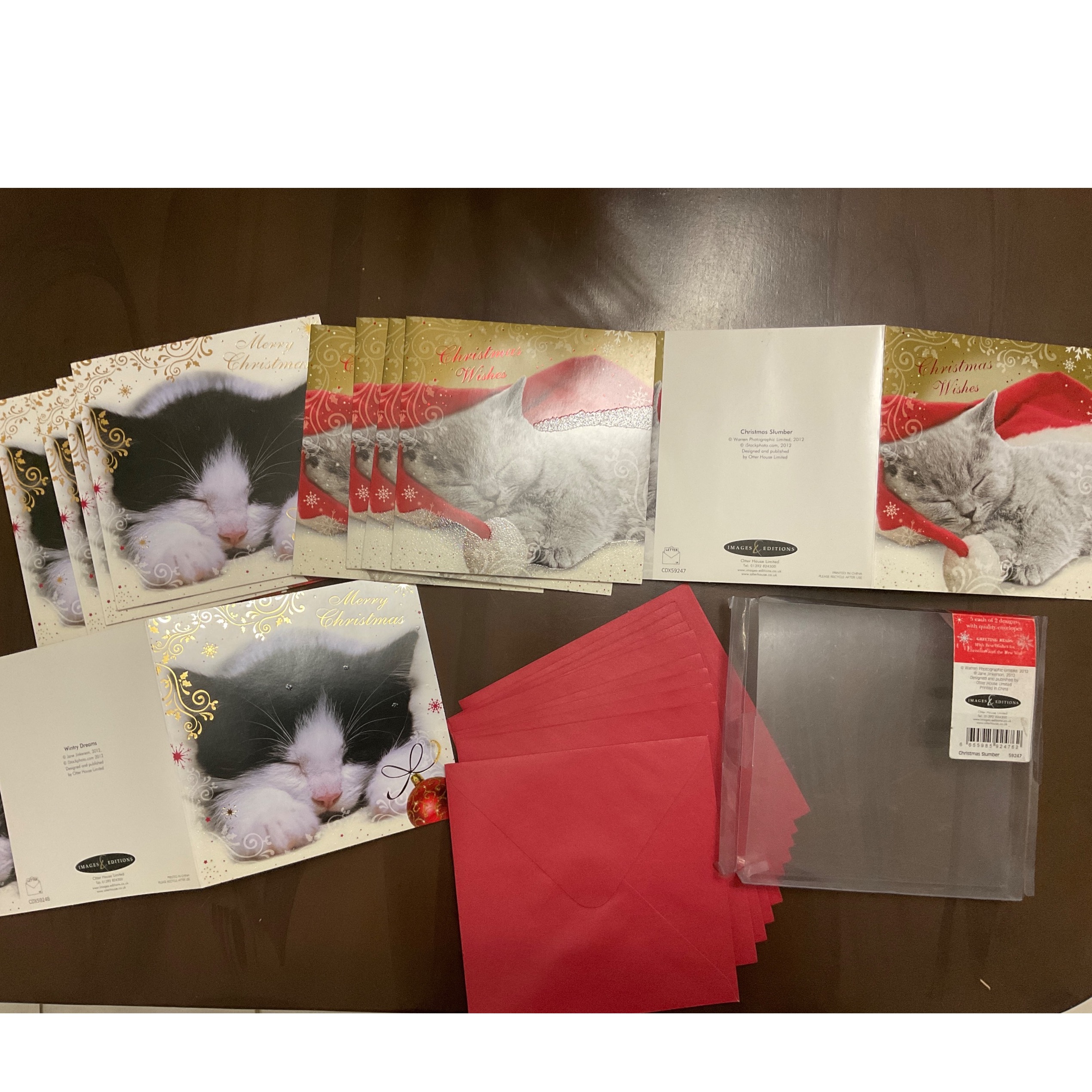 کارت تبریک کریسمس چاپ انگلستان