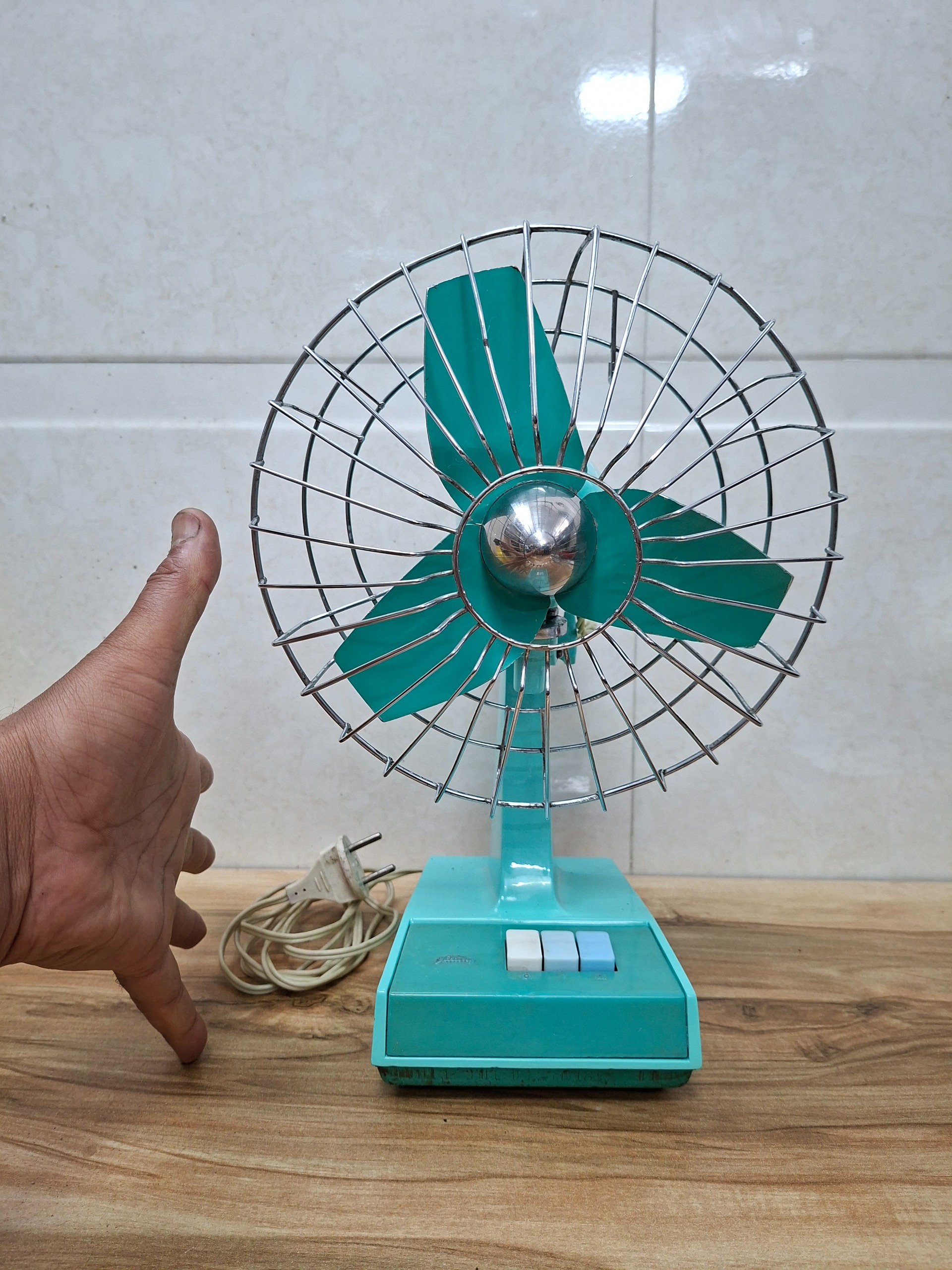 پنکه سایز کوچک قدیمی