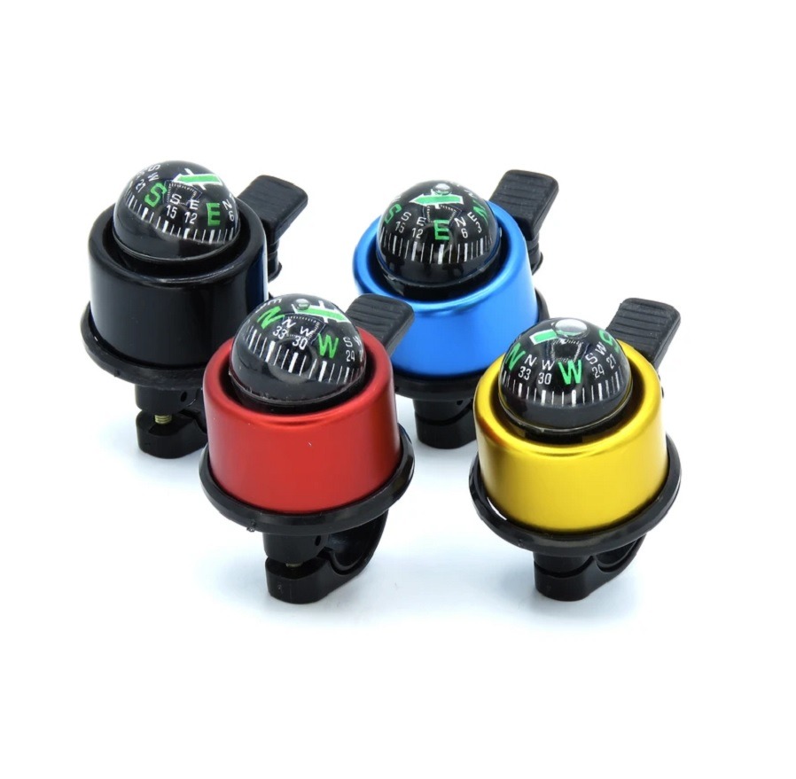 زنگ دوچرخه طرح قطب نما