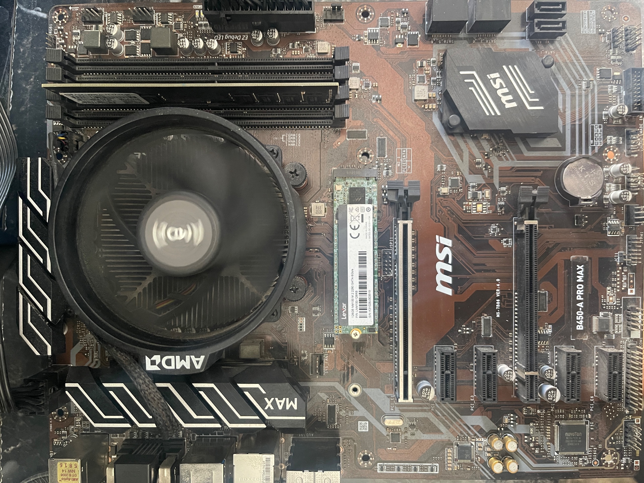 باندل B450 Athlon 3000 با SSD 12