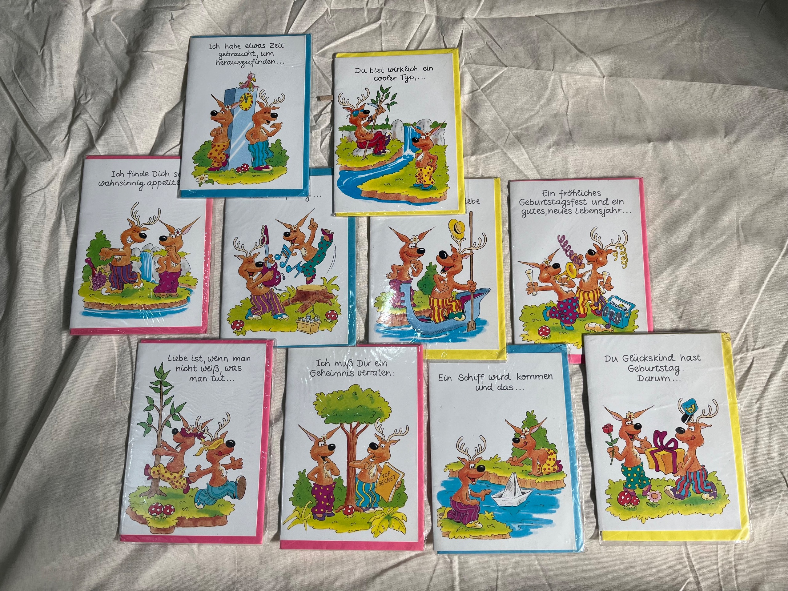 مجموعه ده عددی خانم و آقای گوزن اورجینال المان