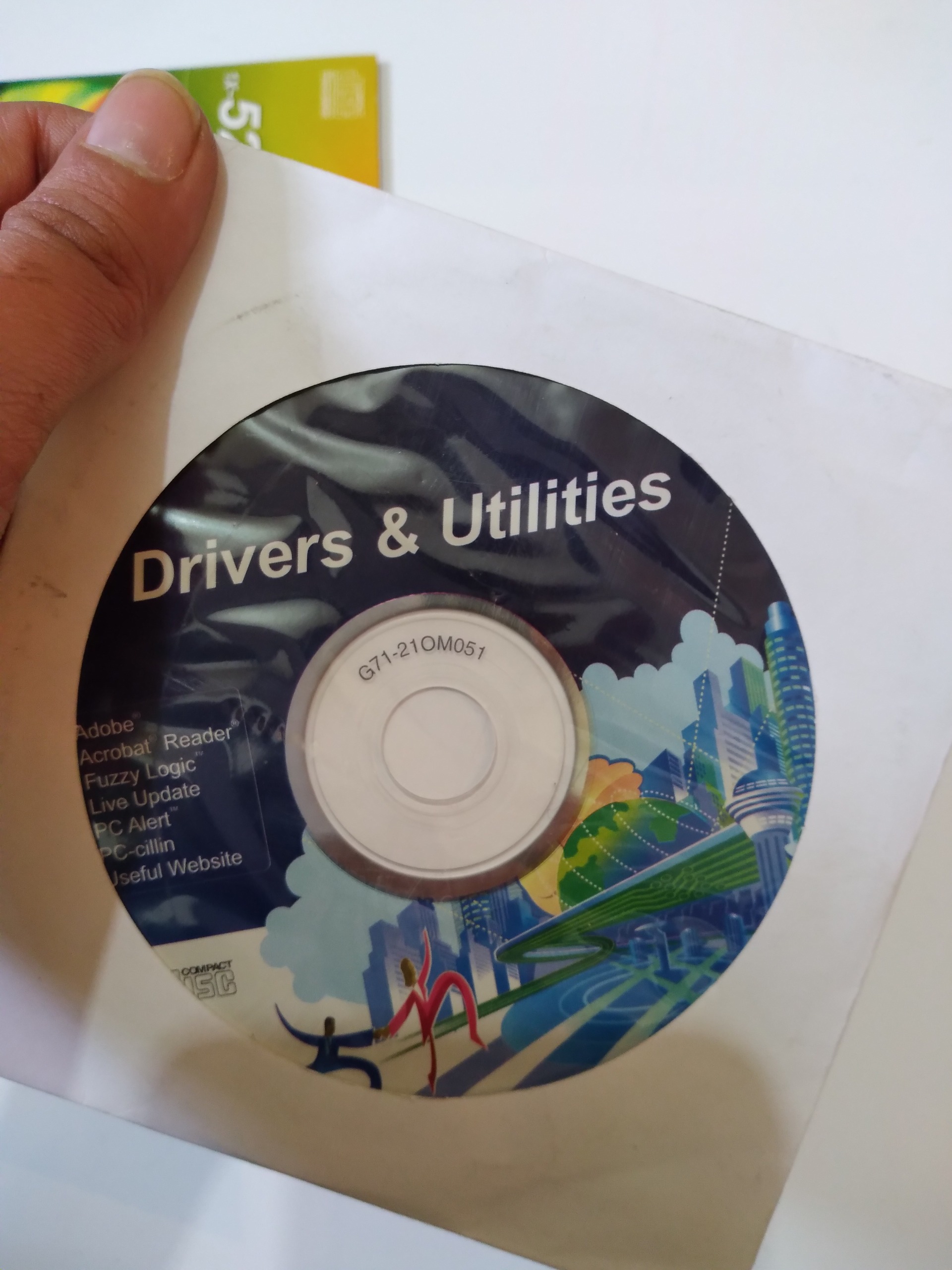 نوار Drivers Utilities