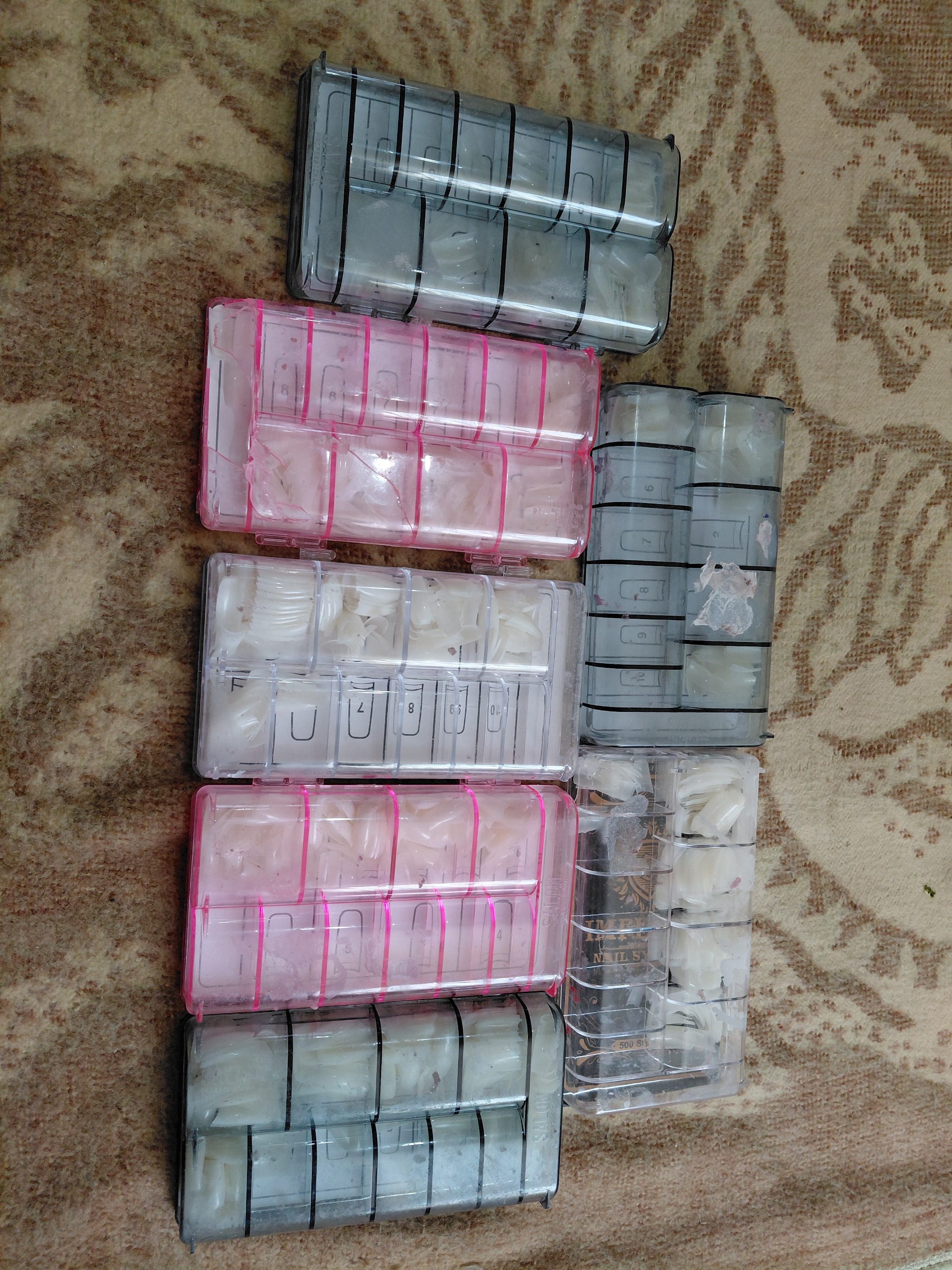 تیپ کاشت  ناخن 7بسته