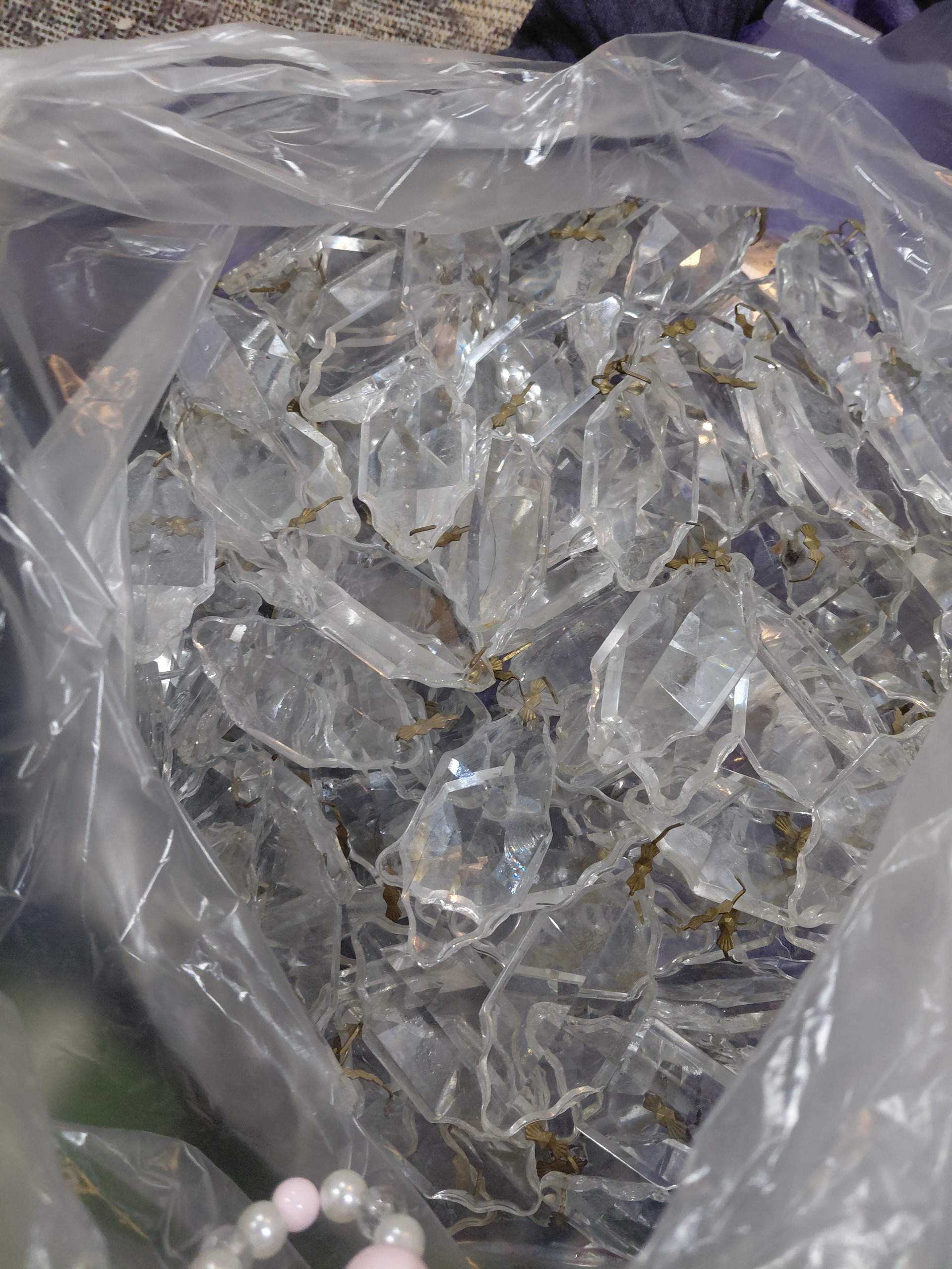 شیشه لوستر زیبا