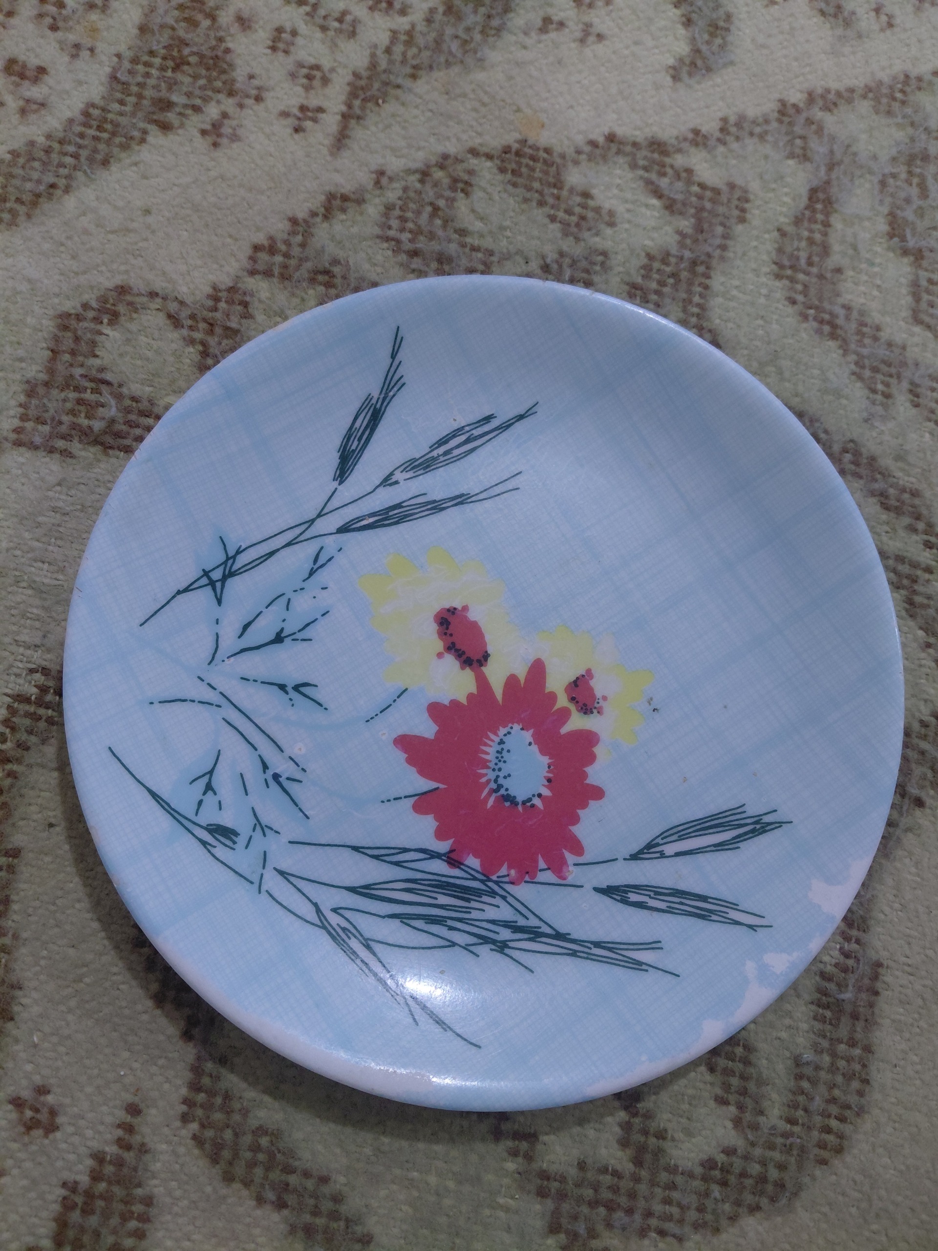 پیش دستی ملامین قدیمی