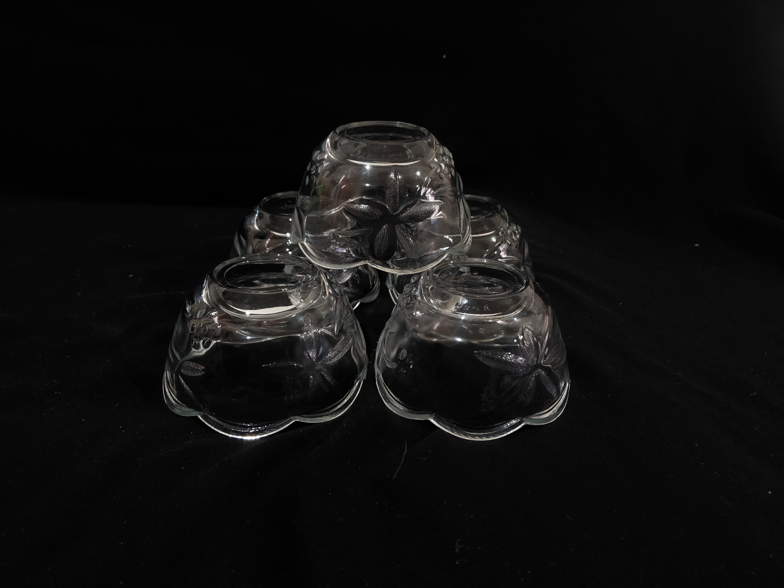 پیاله بلوری شیک نوستالژی 5عدد