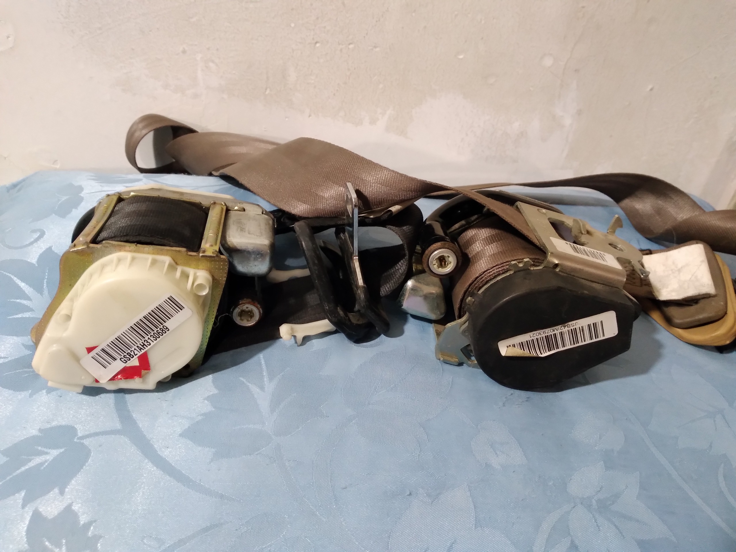 کمربند ایمنی ماشین دوعدد باهم تست نکردم