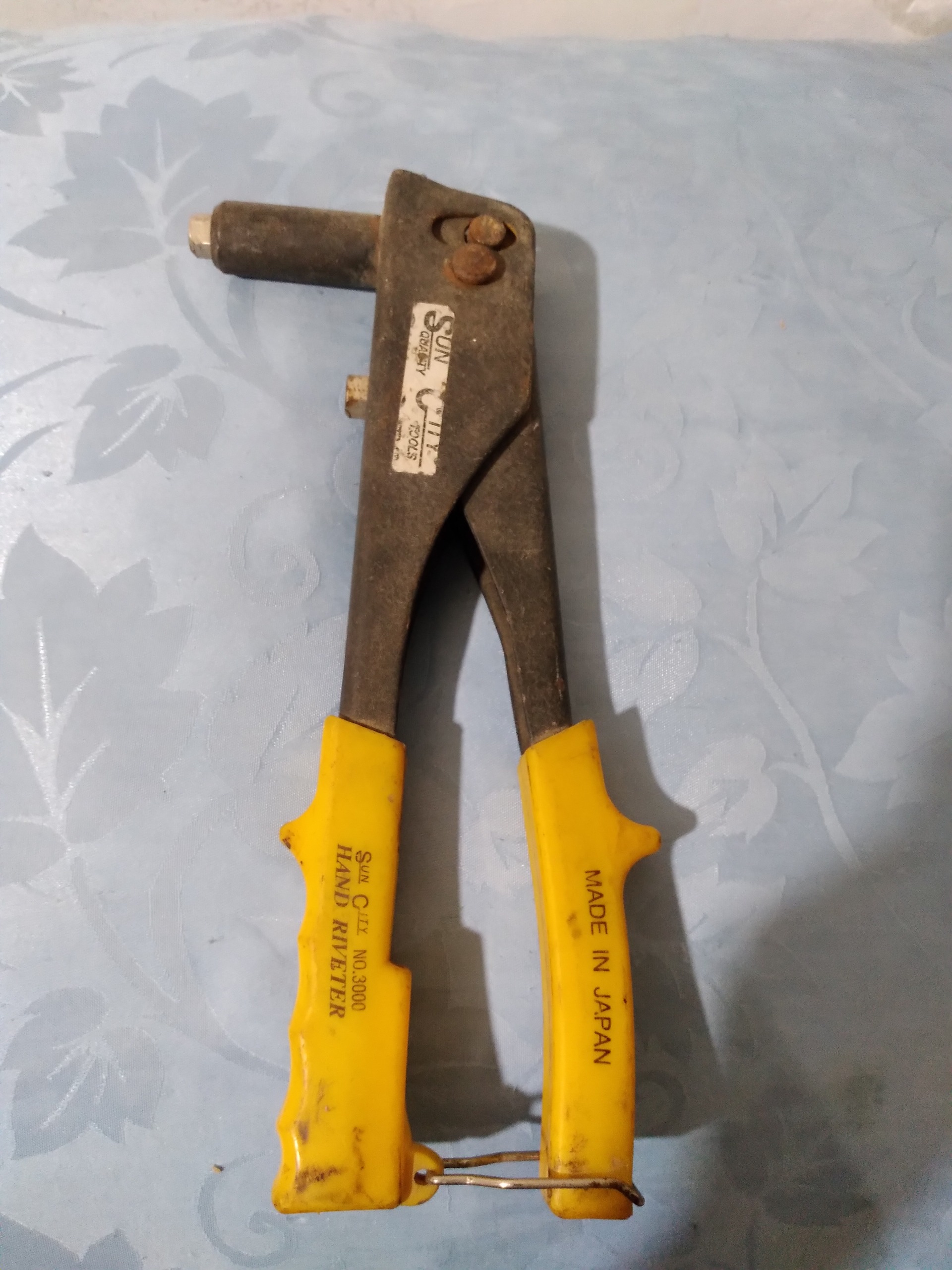 انبر پرچ یا پرچ کن اصل ژاپن سالم