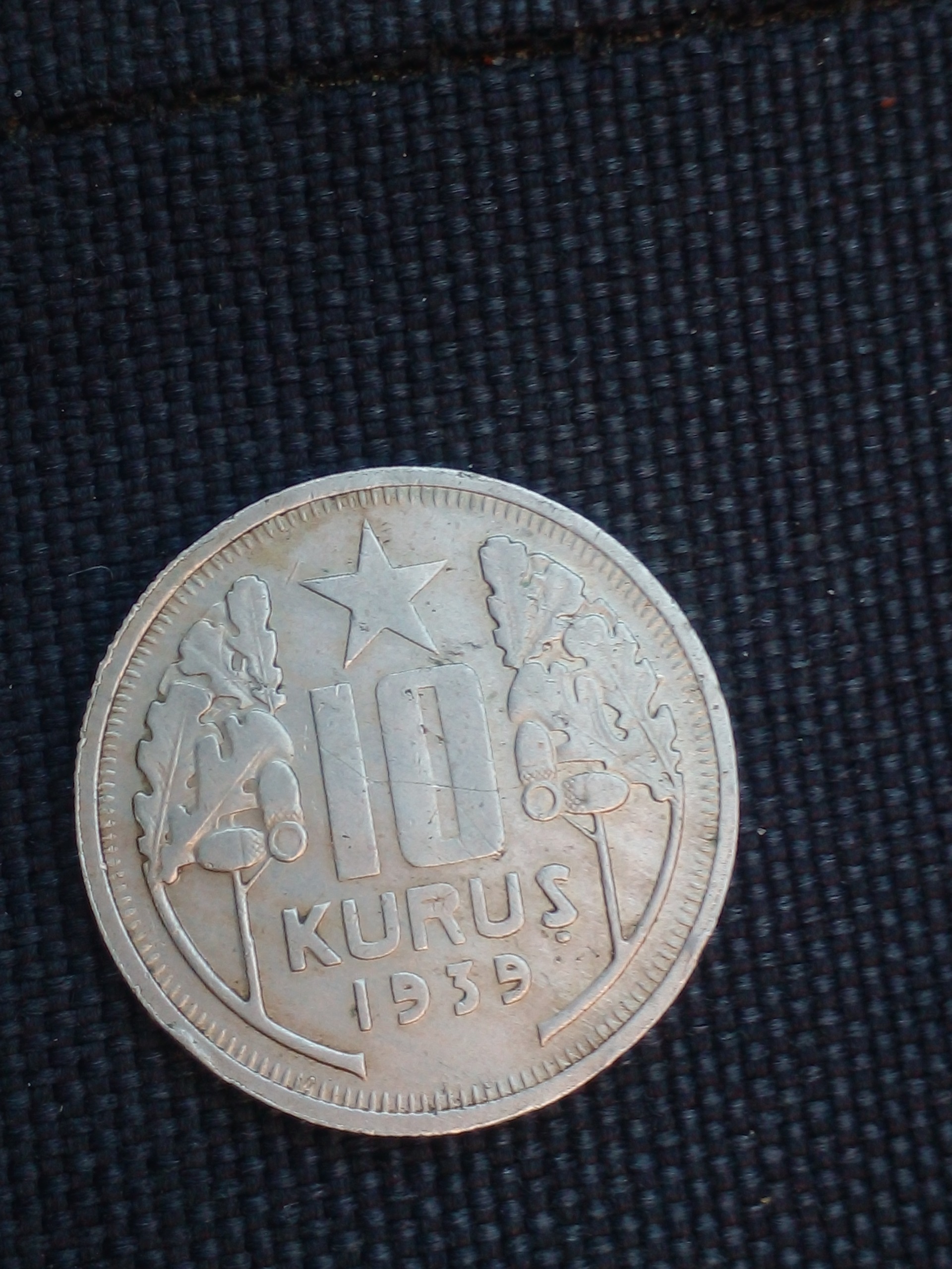 سکه فوق نایاب 10 کروش 1939 با کیفیت عالی