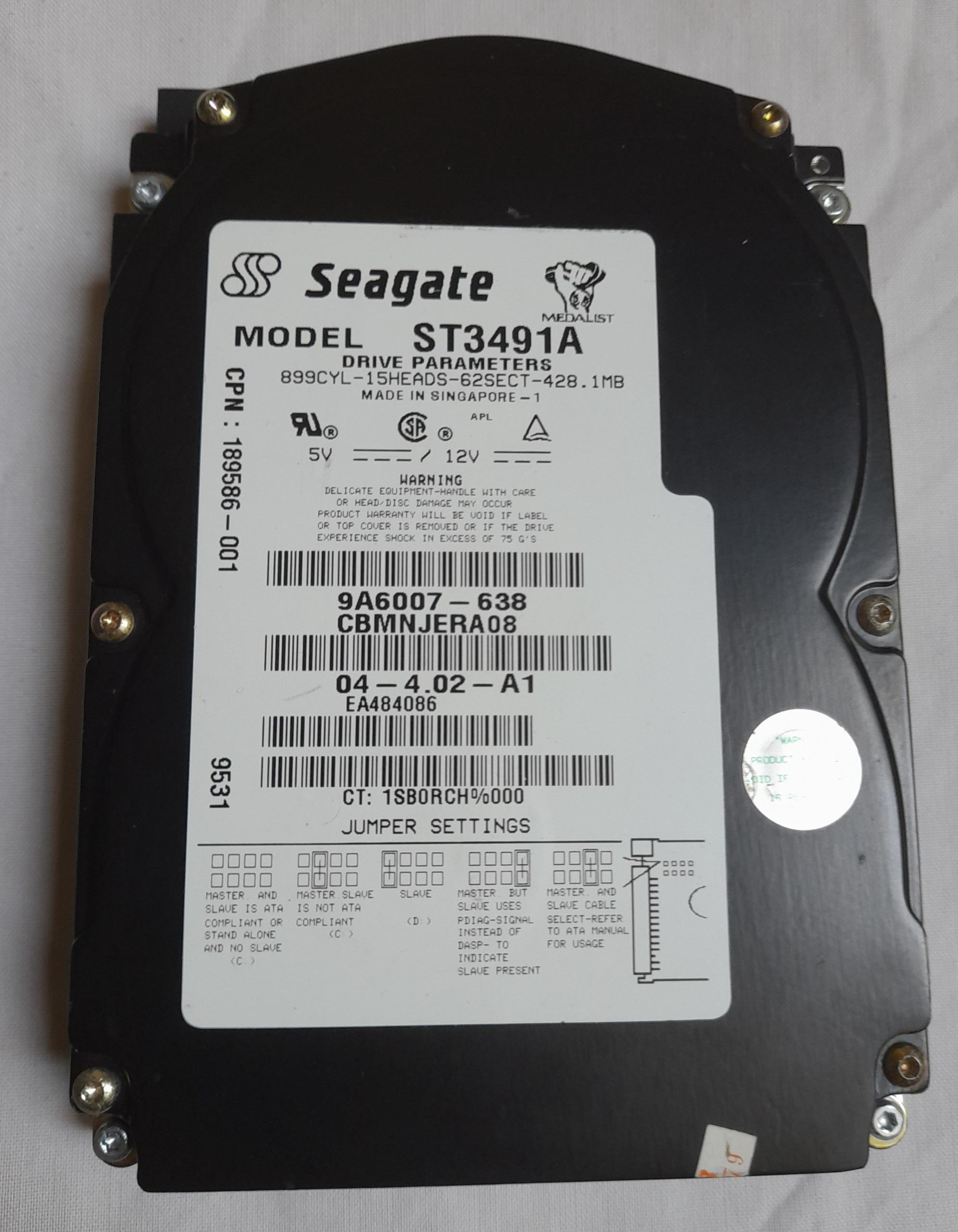 هارد قدیمی سیگیت