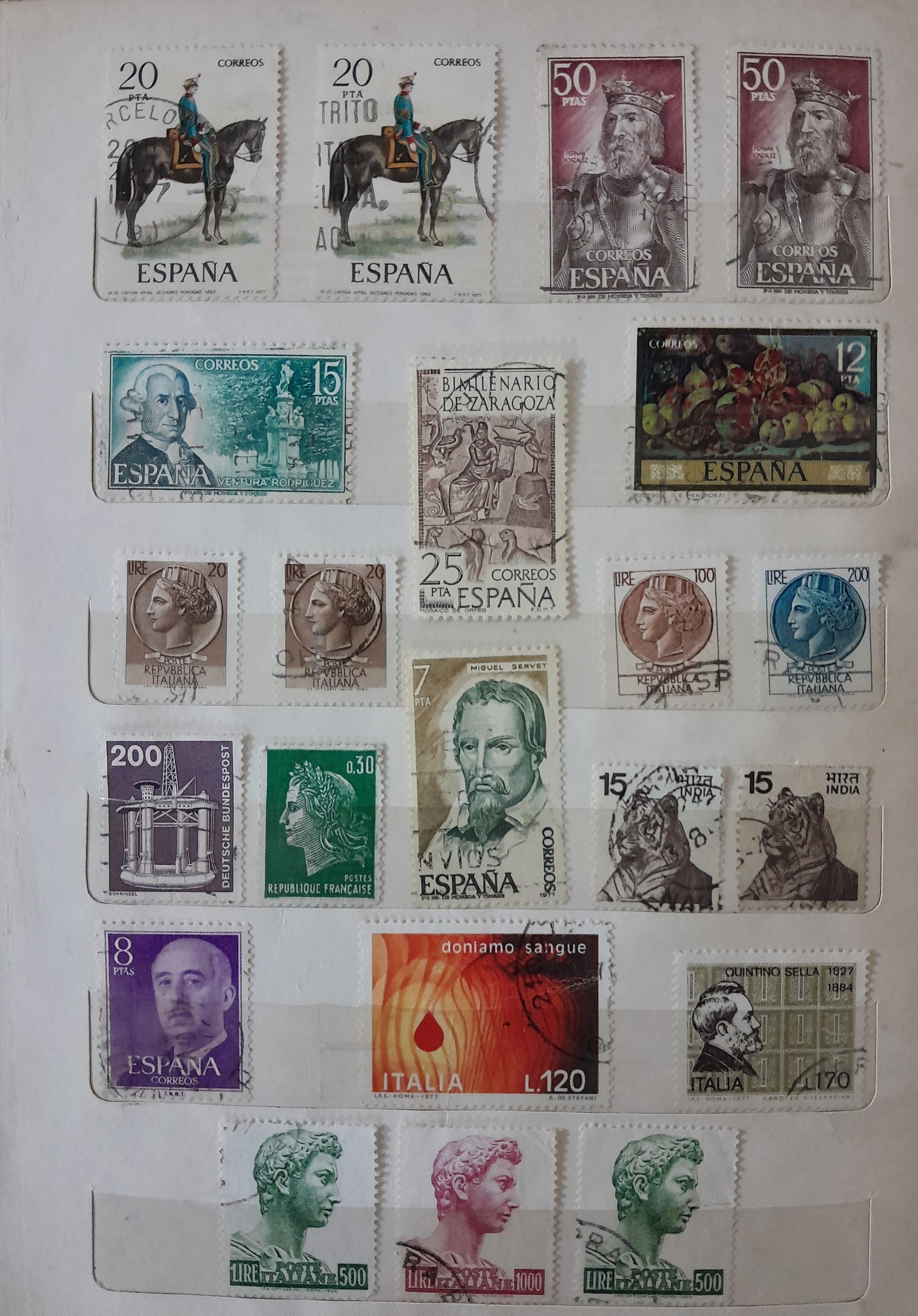 تمبرهای خارجی 22 قطعه