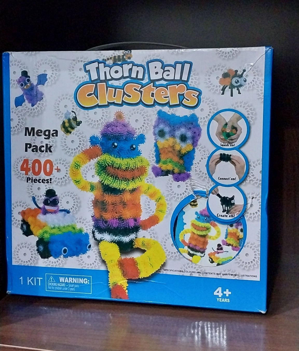 ساختنی مگاپک اصلی 400 تیکه - Thorn Ball Clusters